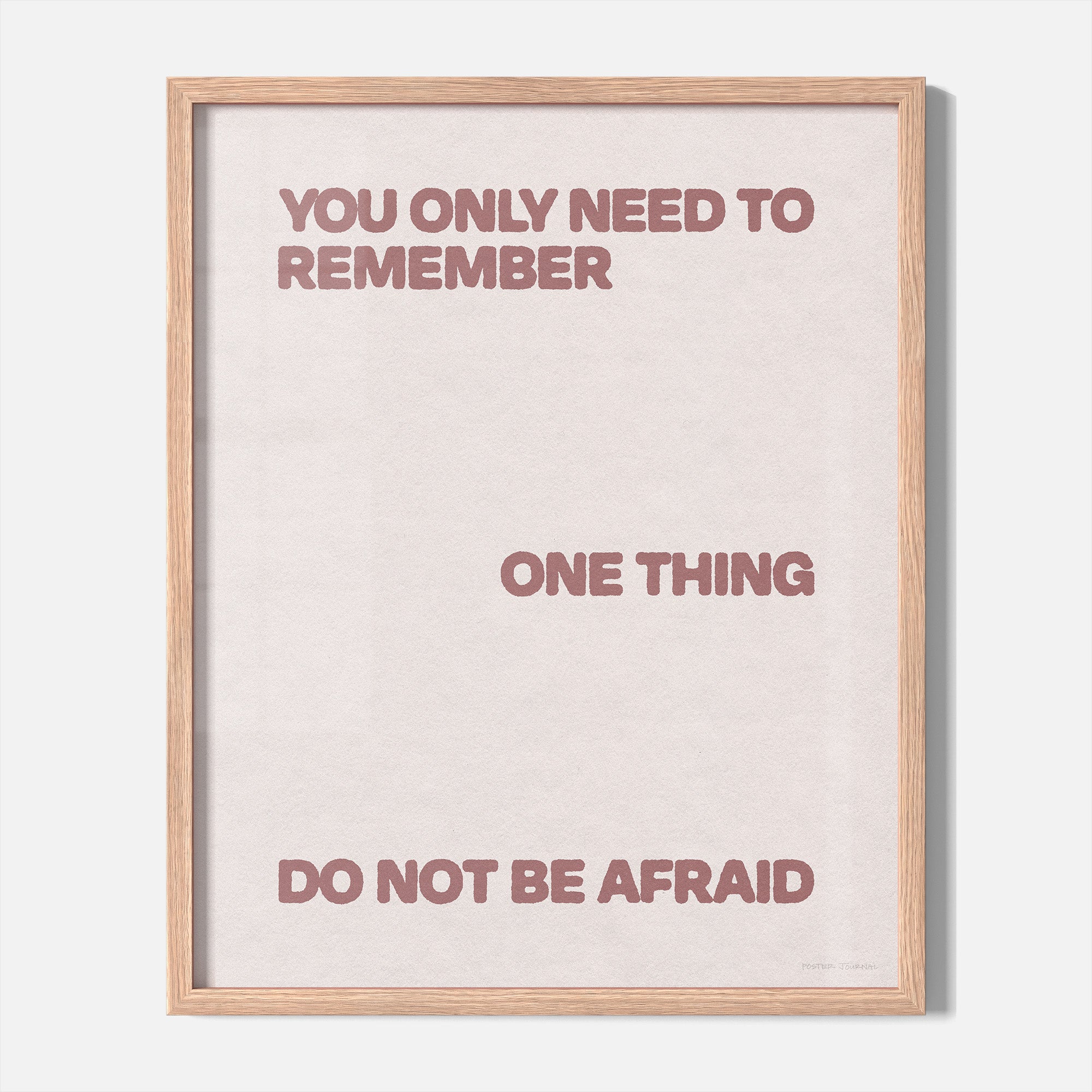 AFRAID PRINT