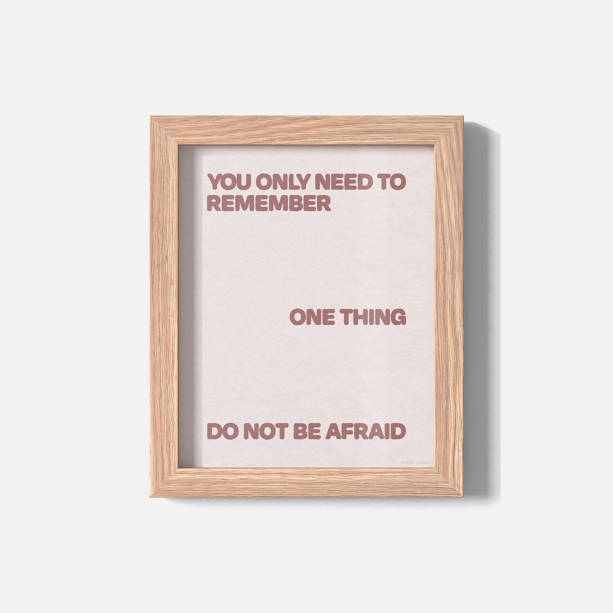 AFRAID PRINT