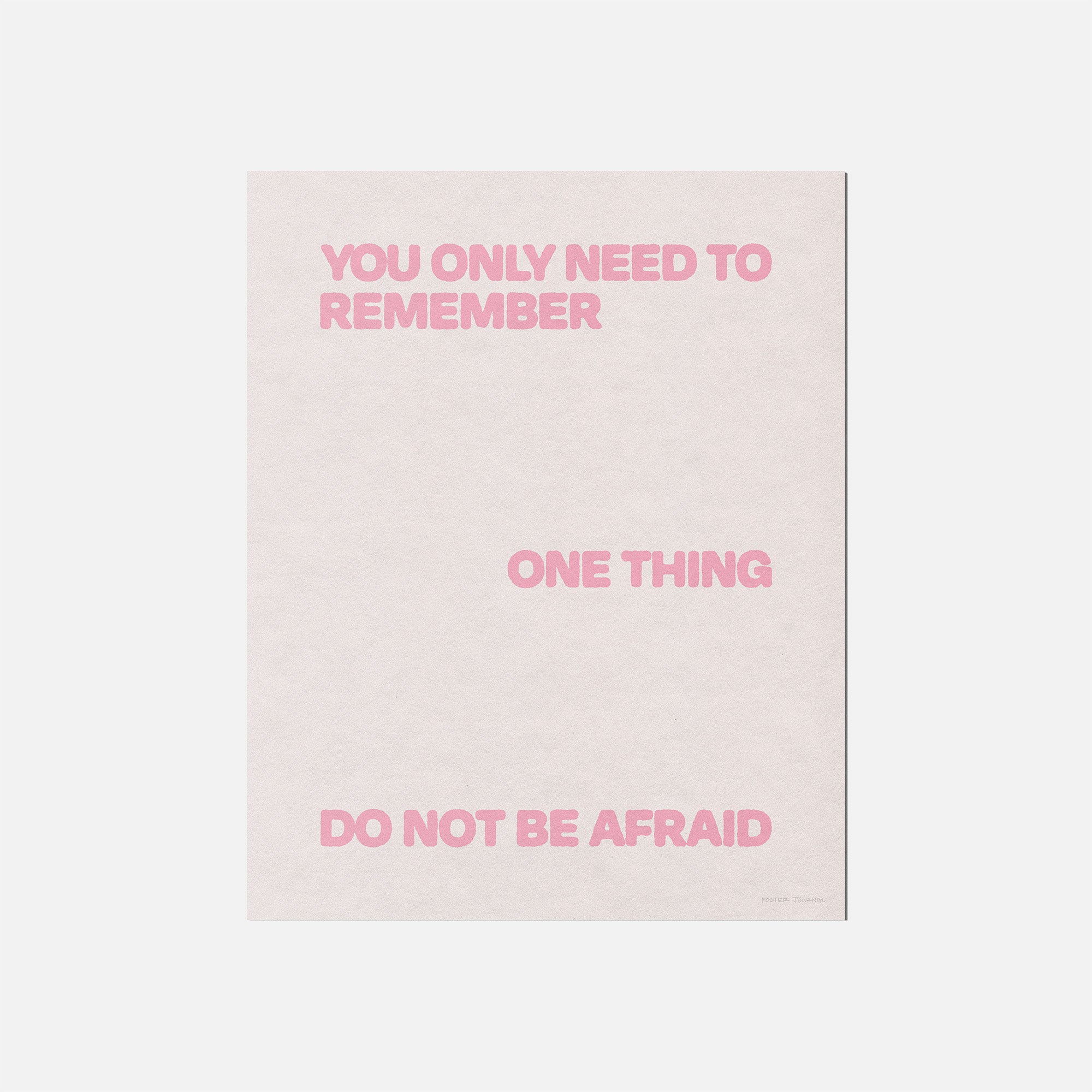 AFRAID PRINT