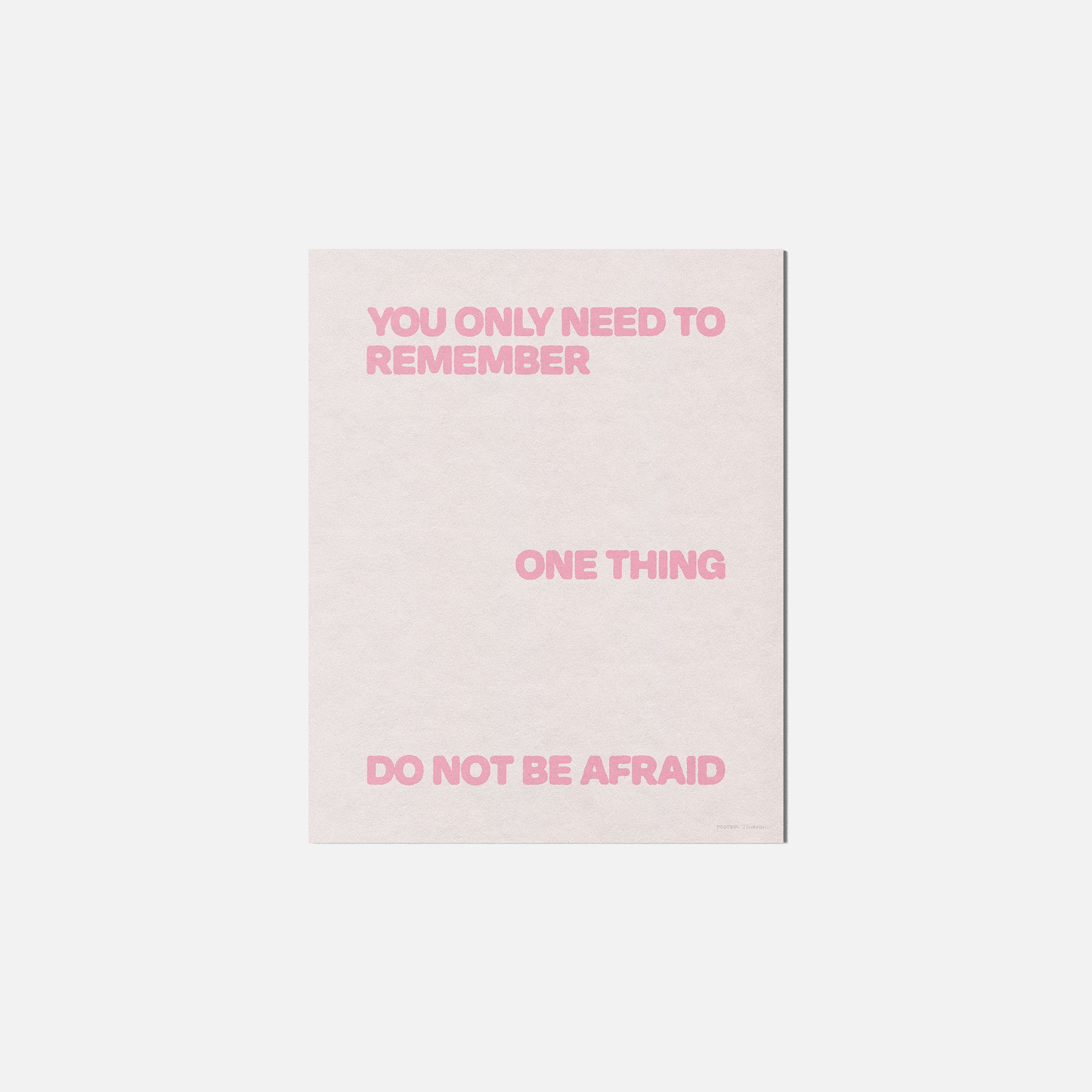 AFRAID PRINT