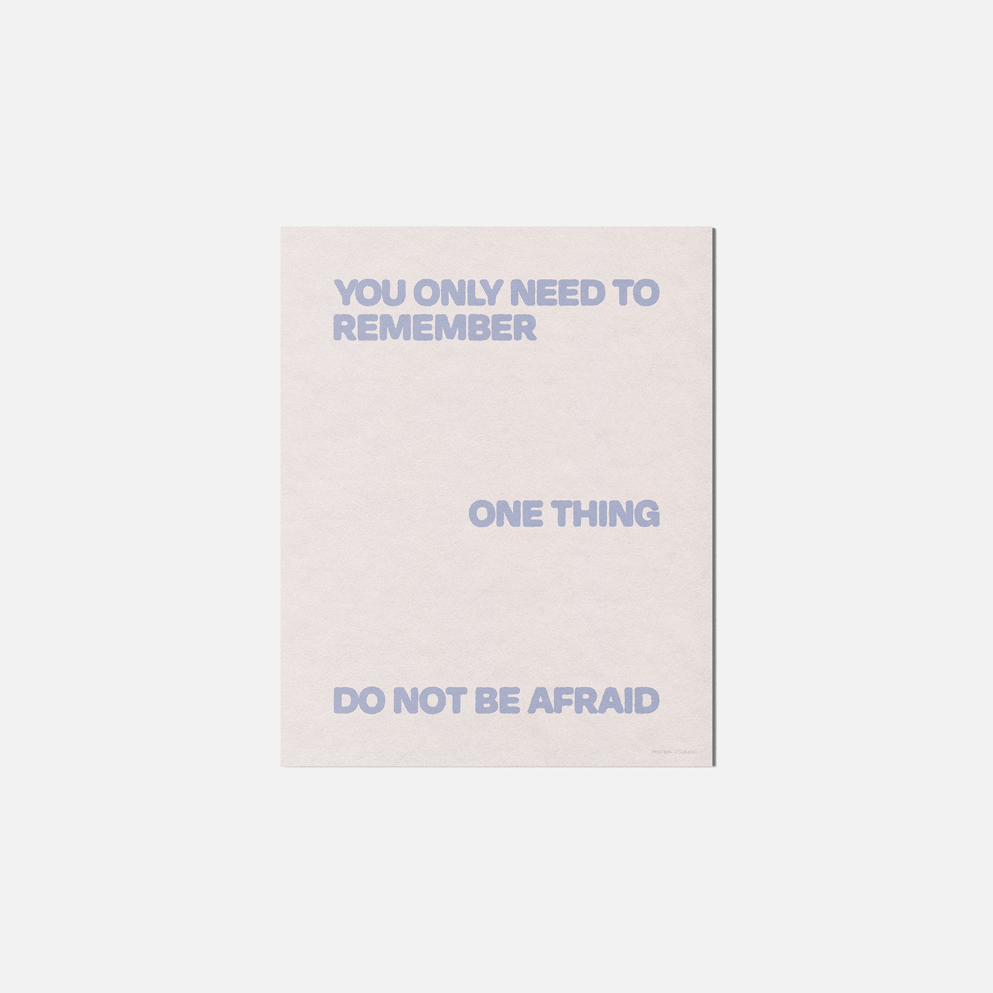 AFRAID PRINT