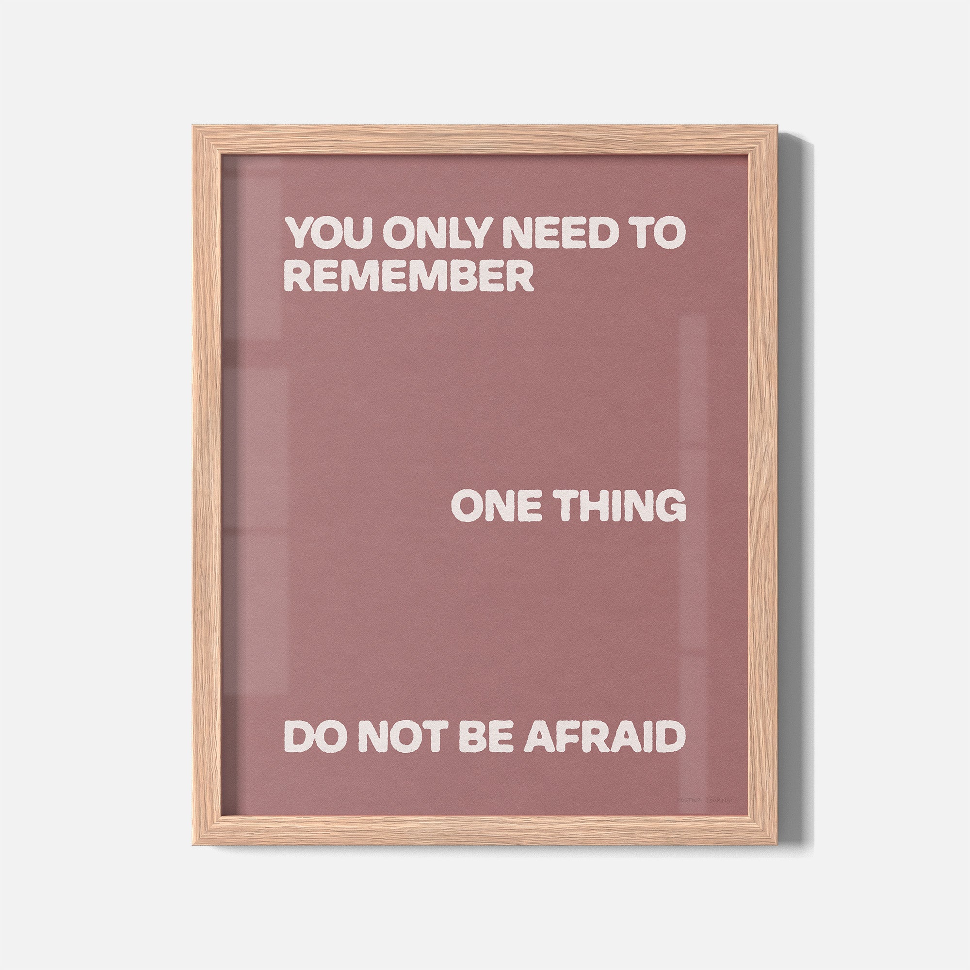 AFRAID PRINT