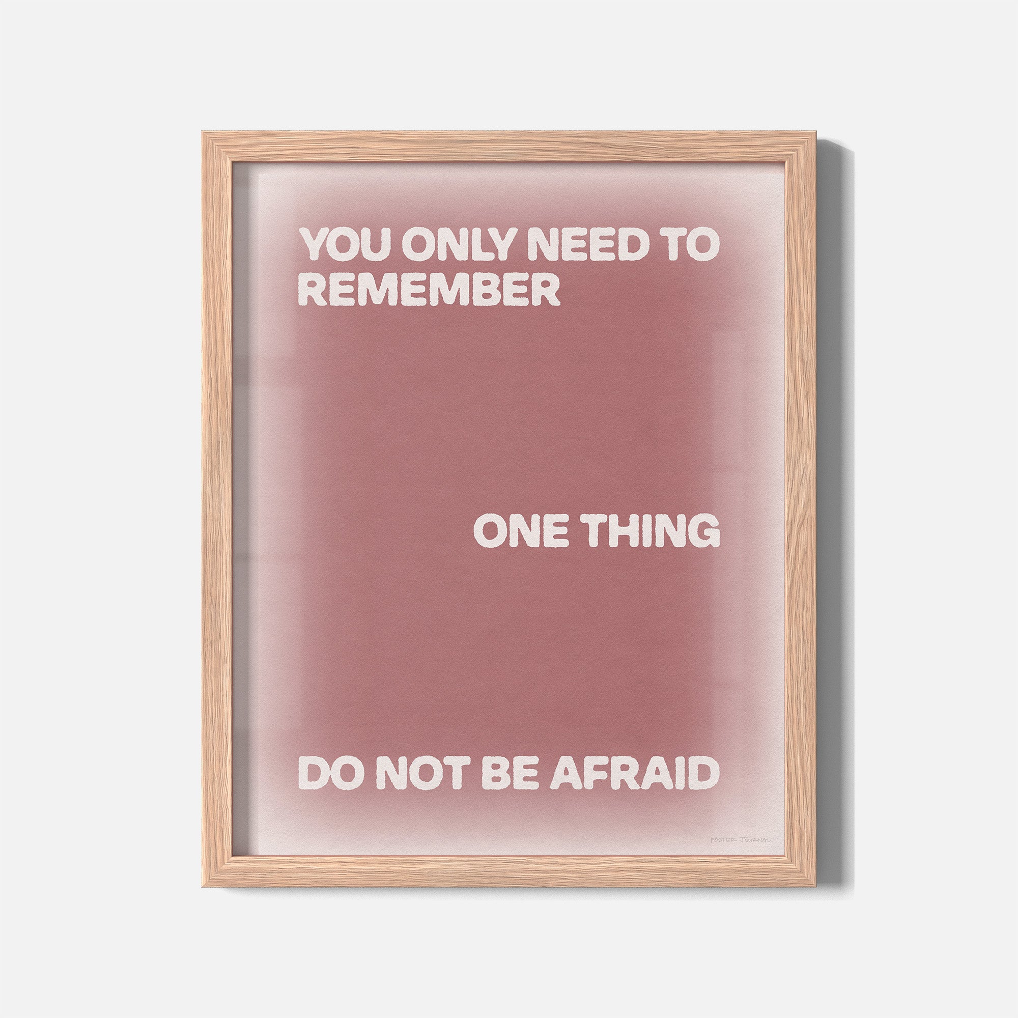 AFRAID PRINT
