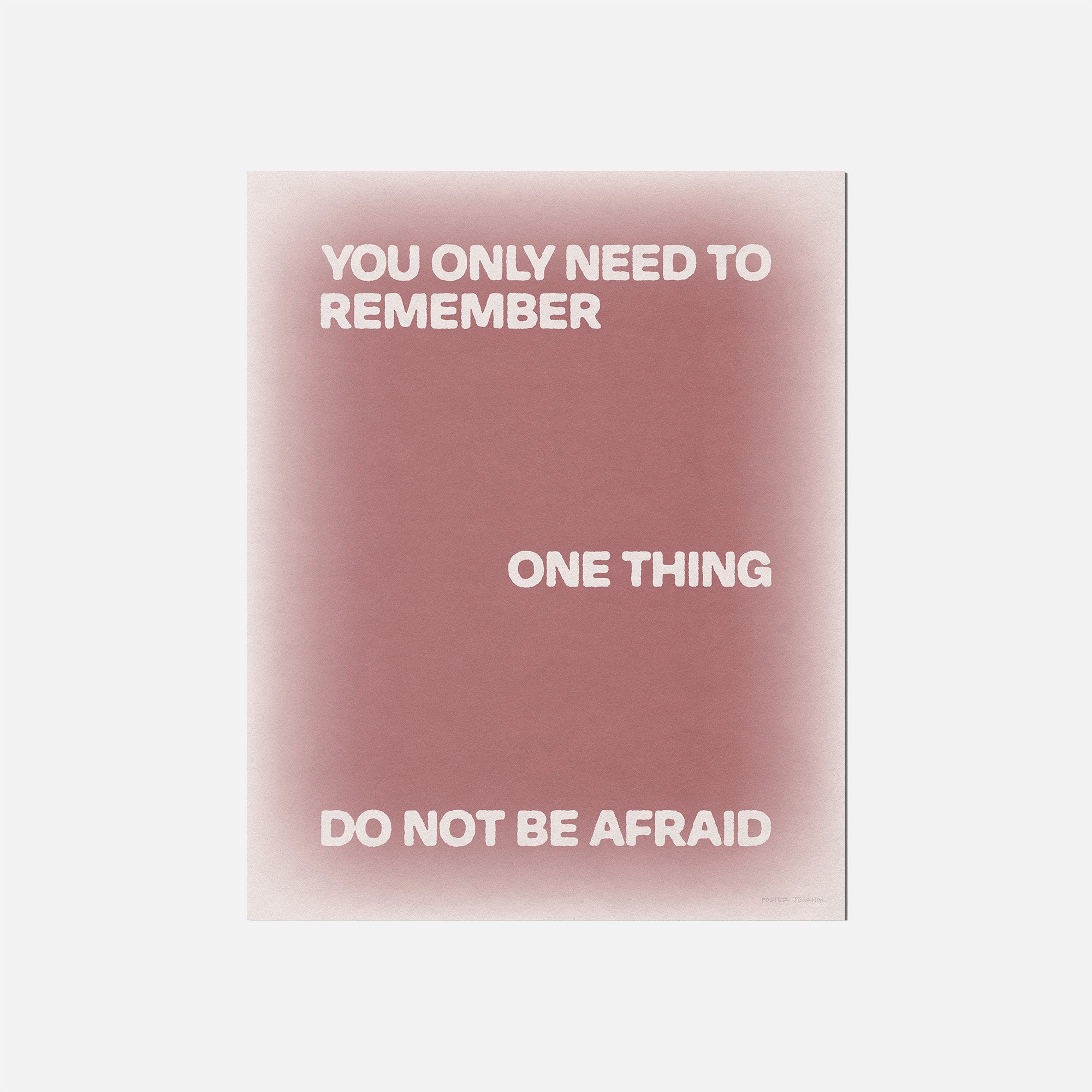 AFRAID PRINT
