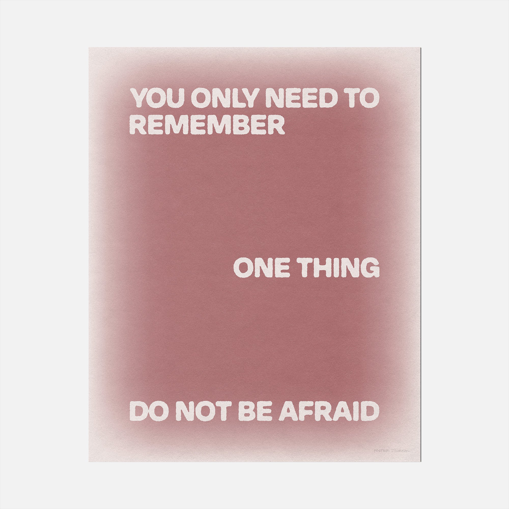 AFRAID PRINT