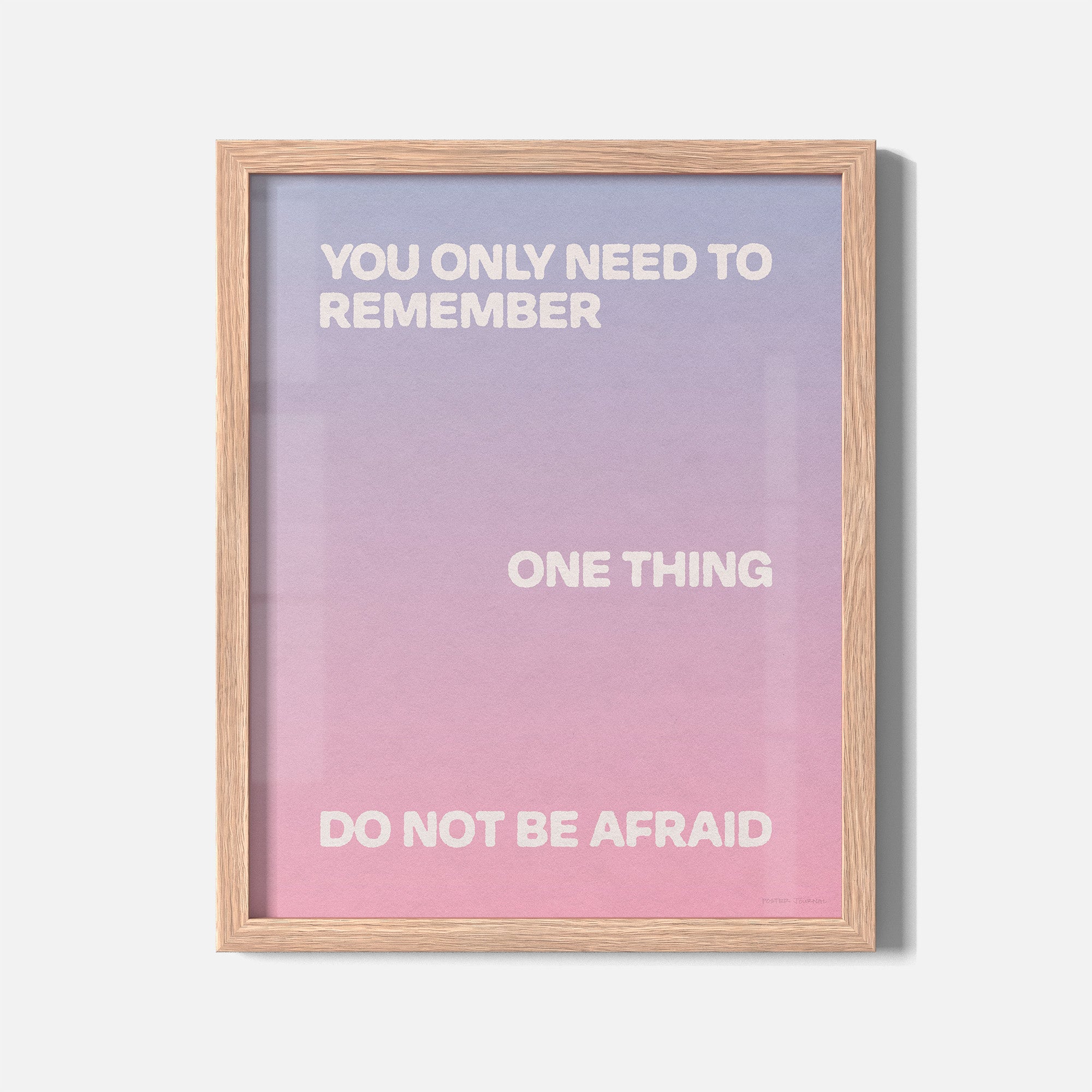 AFRAID PRINT