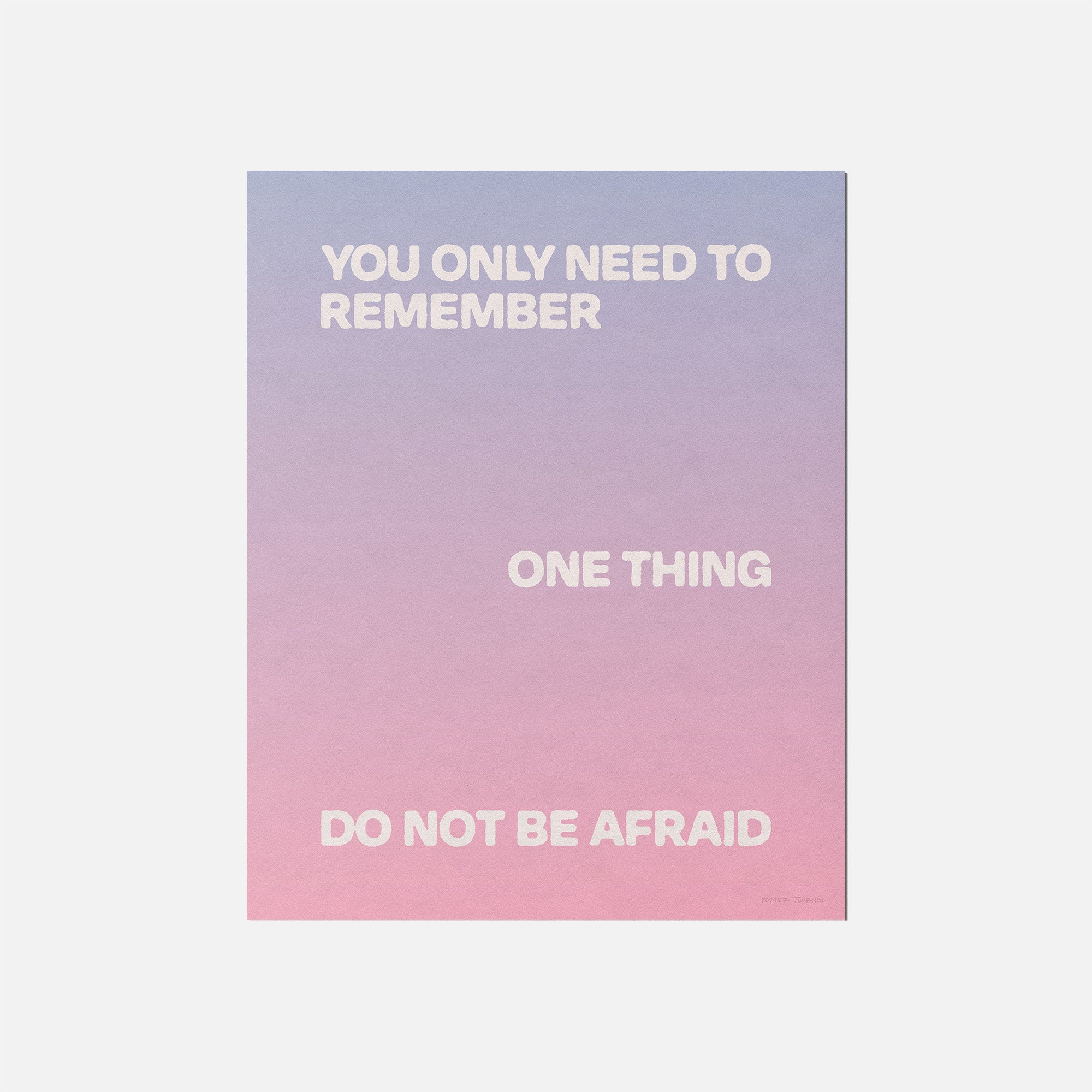 AFRAID PRINT
