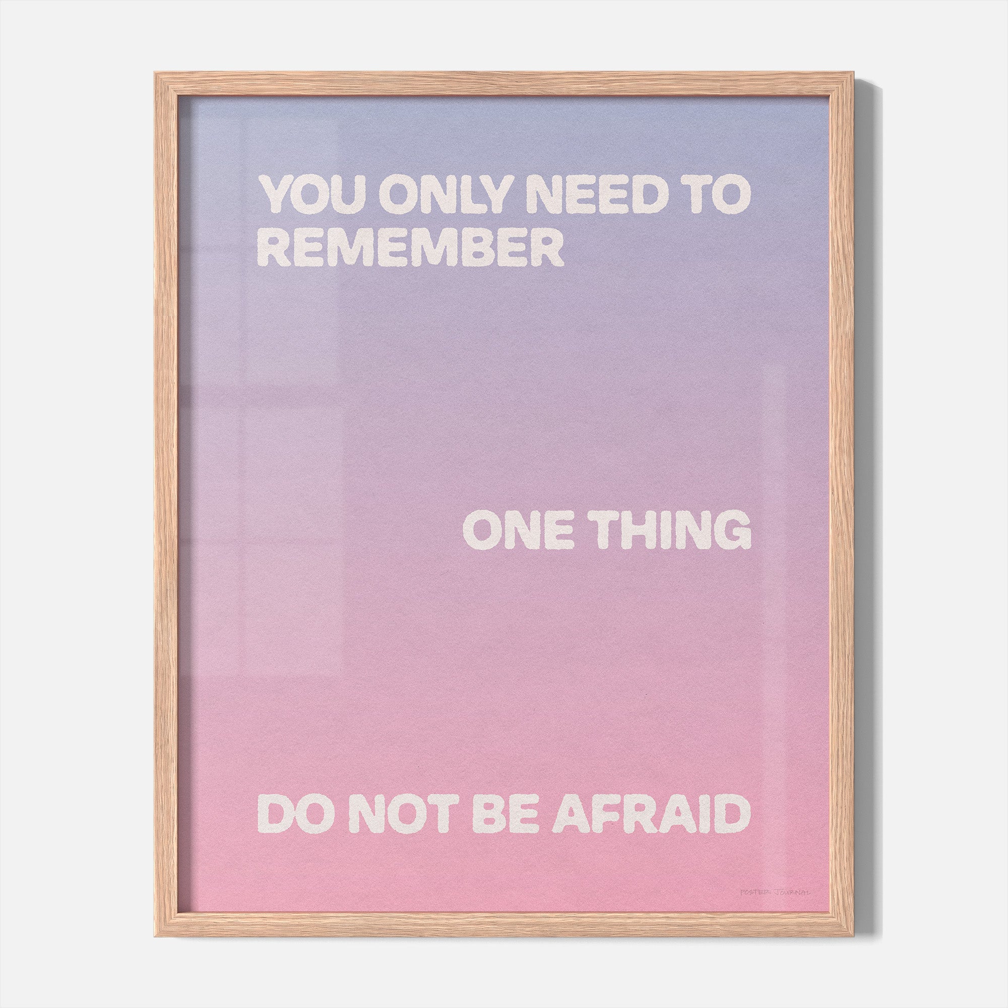 AFRAID PRINT