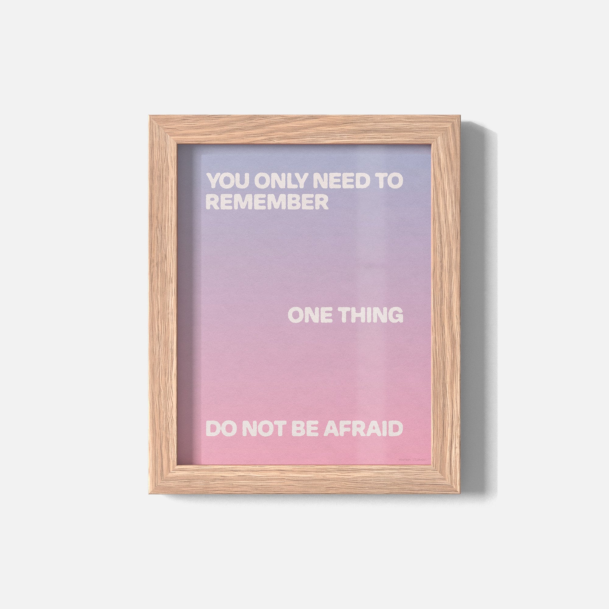 AFRAID PRINT