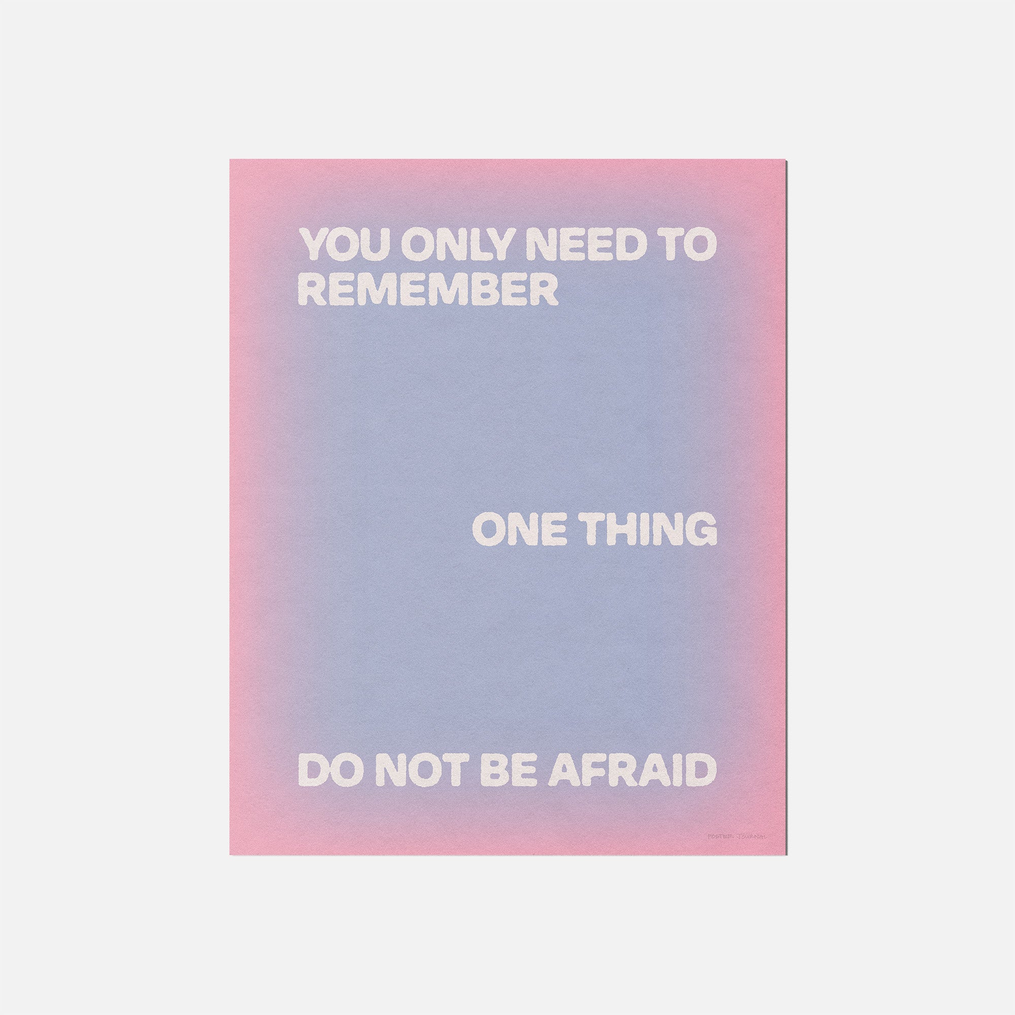 AFRAID PRINT