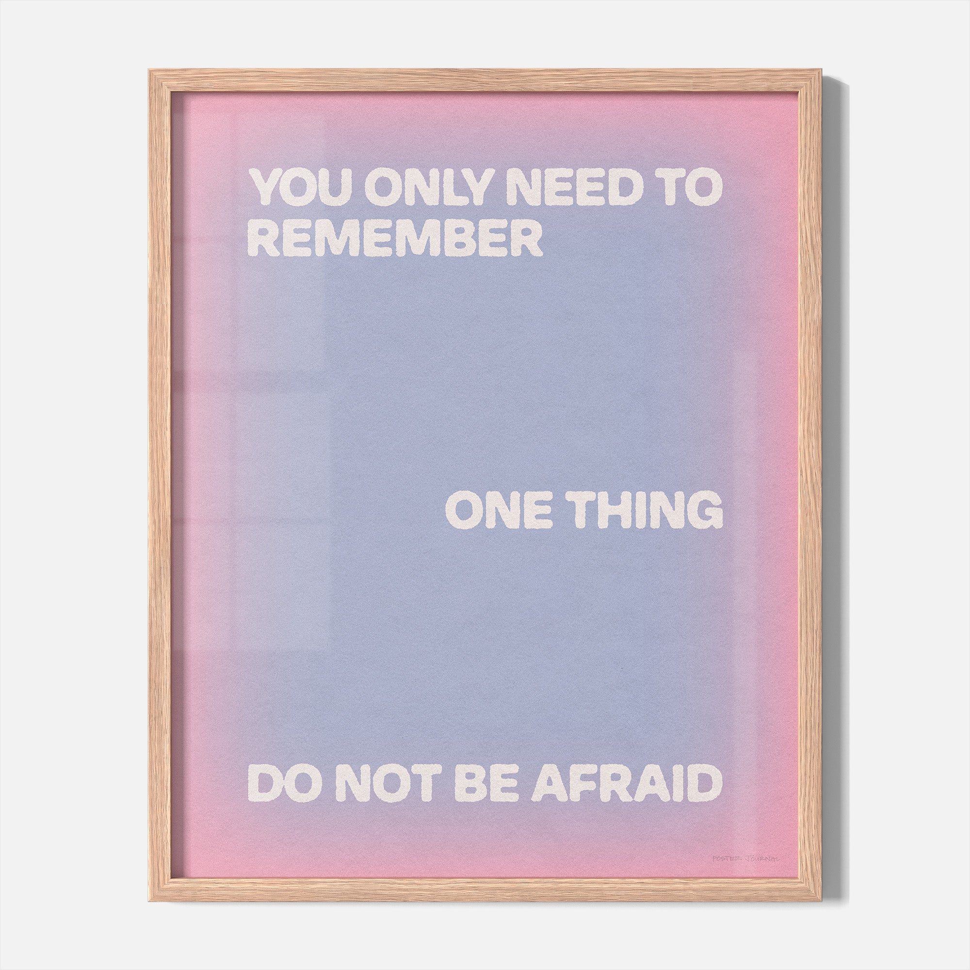 AFRAID PRINT