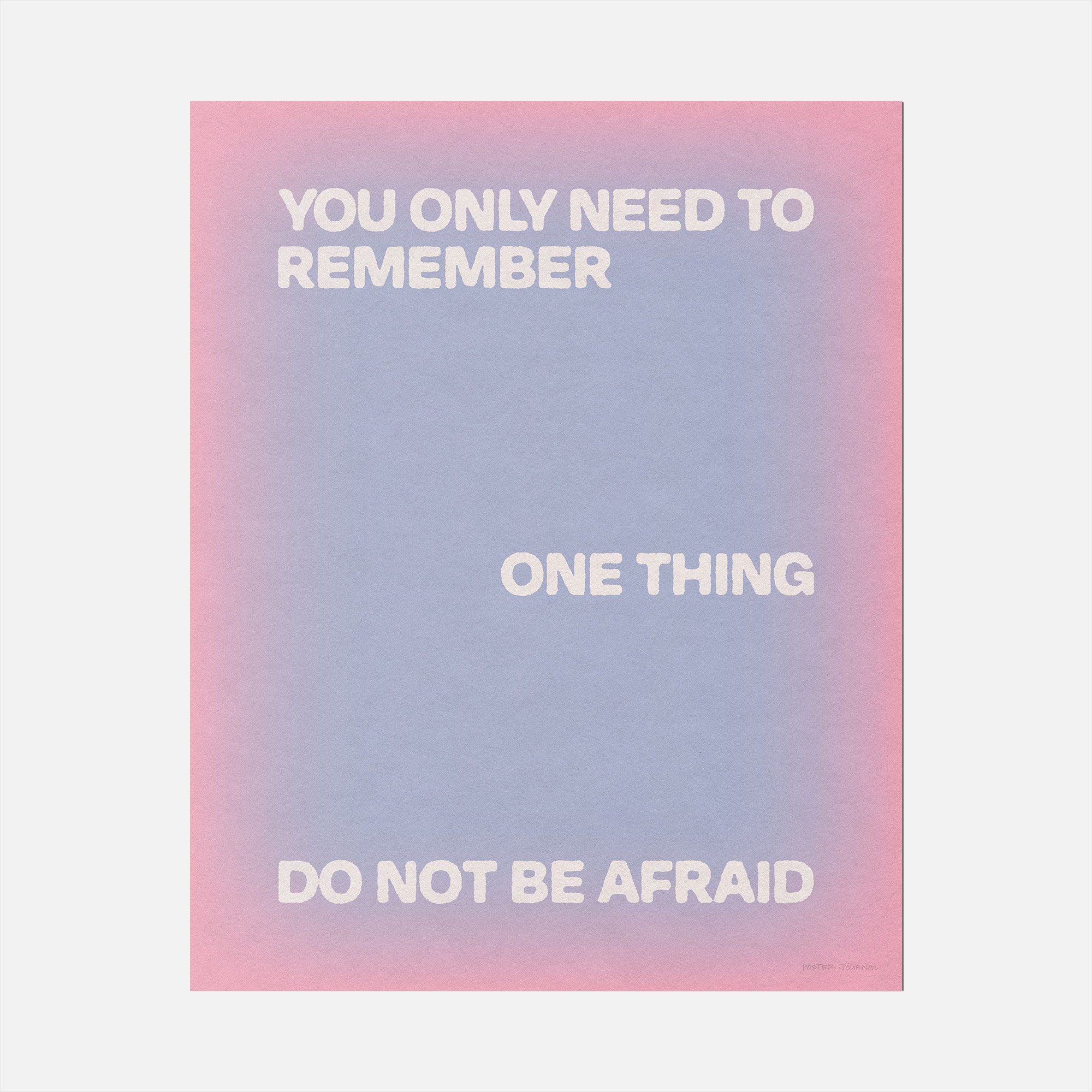 AFRAID PRINT