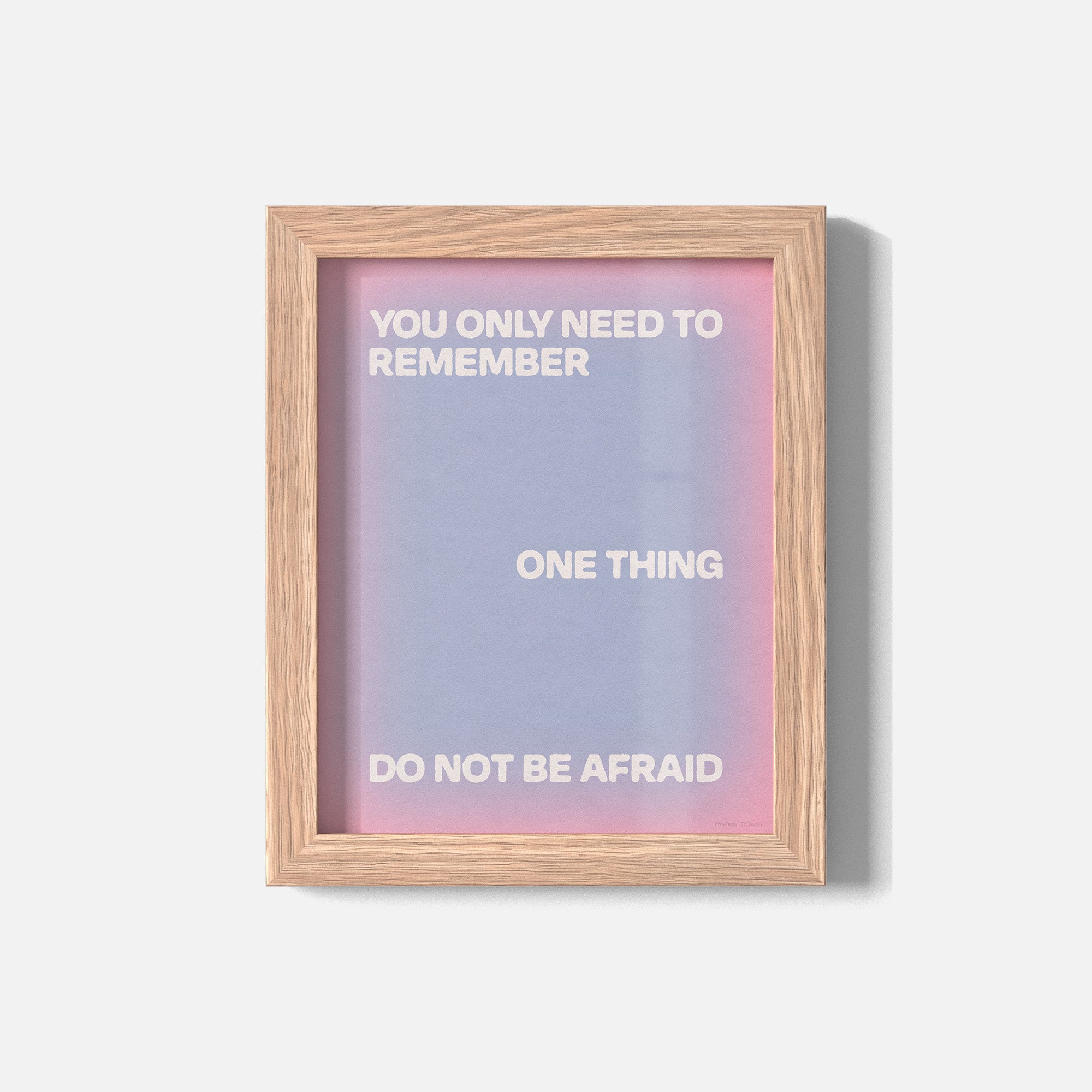AFRAID PRINT