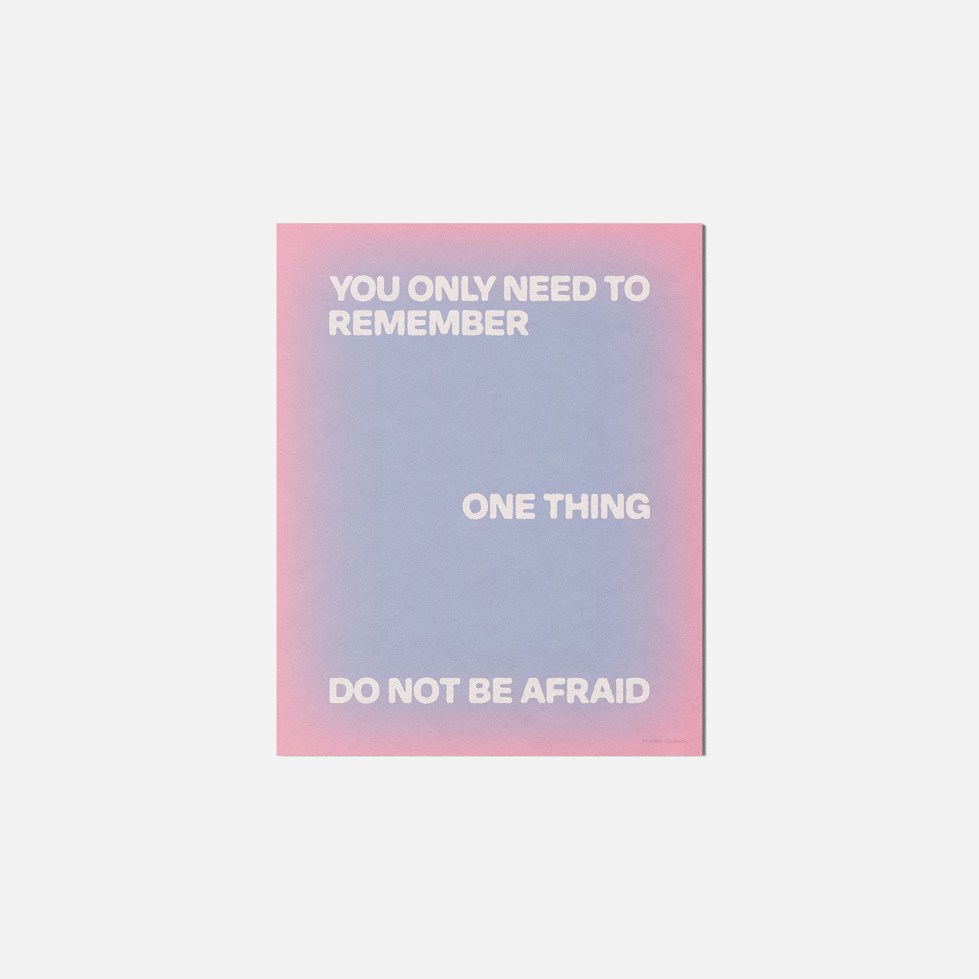 AFRAID PRINT