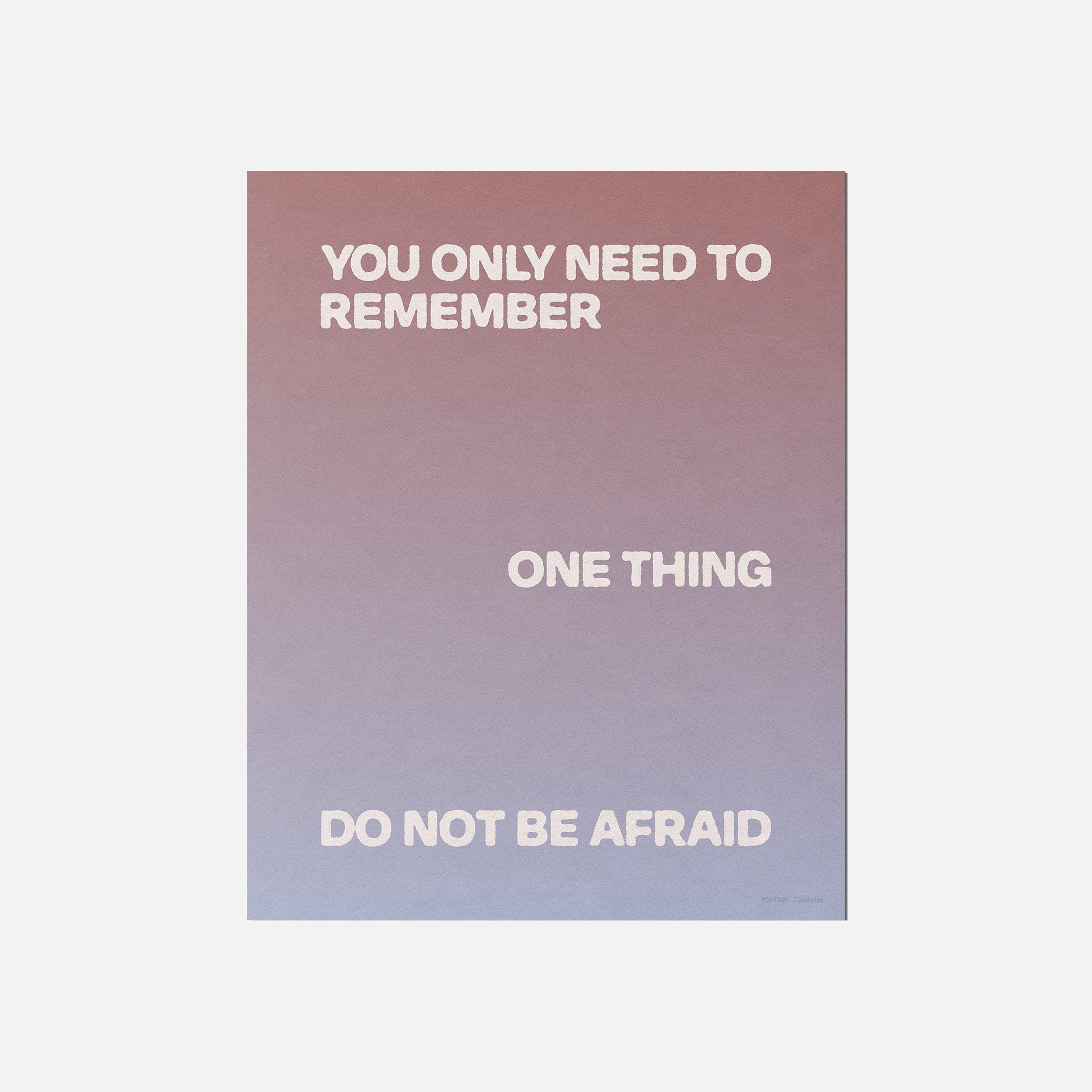 AFRAID PRINT