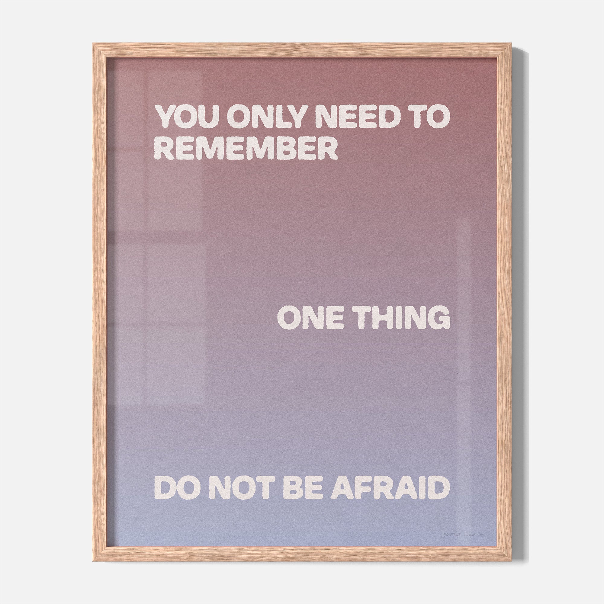 AFRAID PRINT