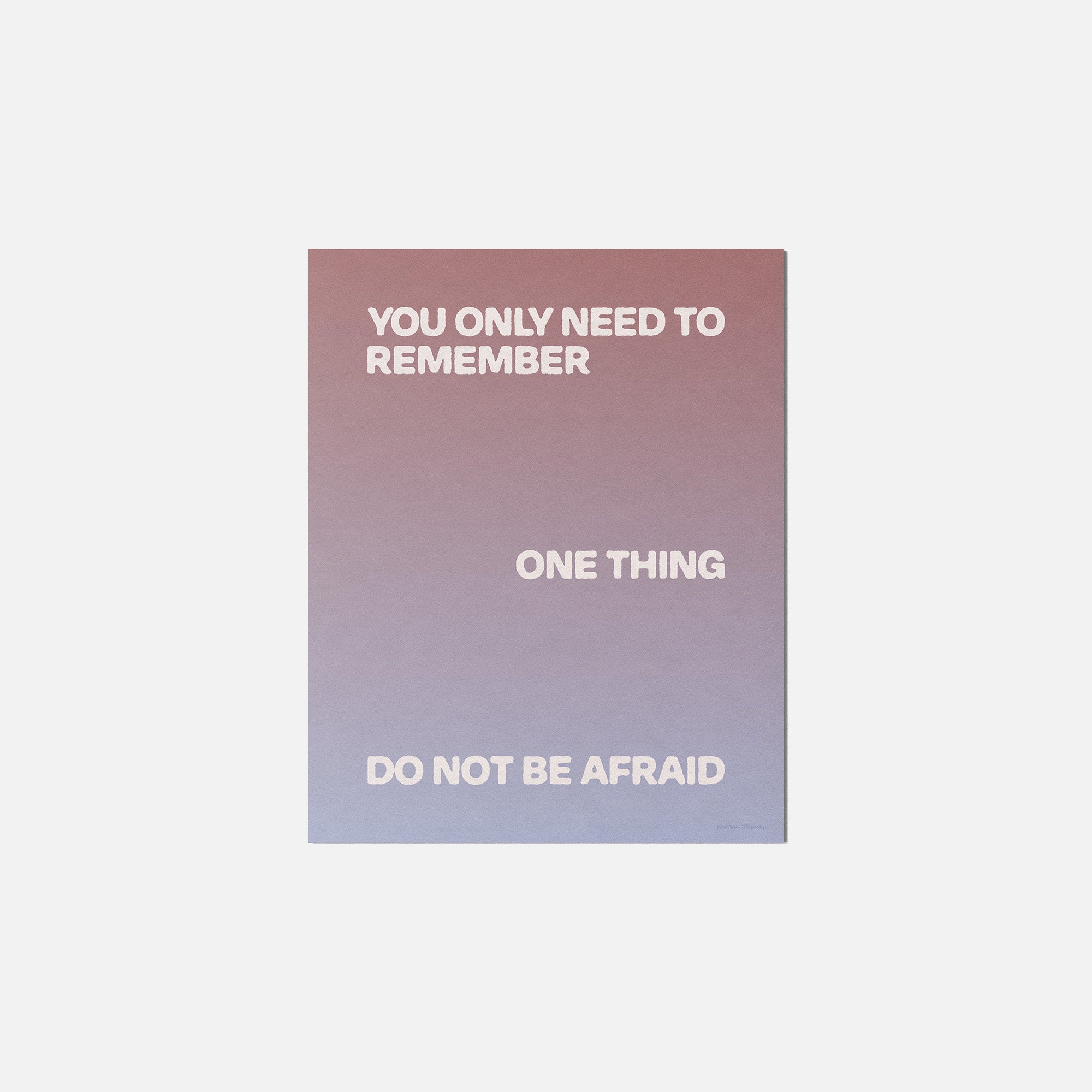 AFRAID PRINT
