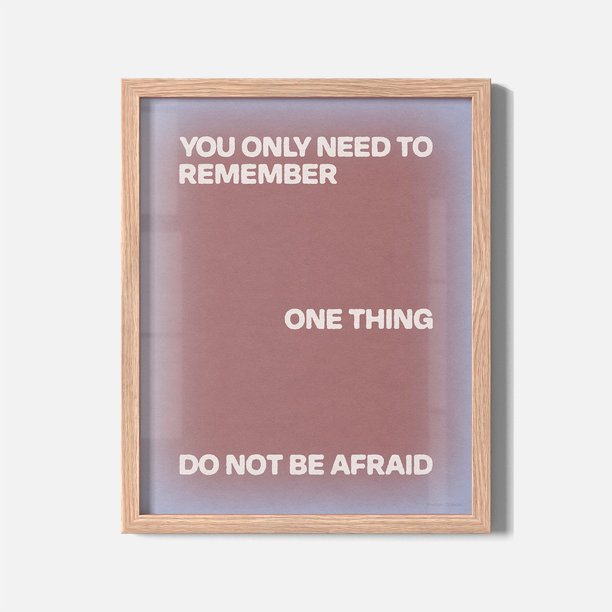 AFRAID PRINT