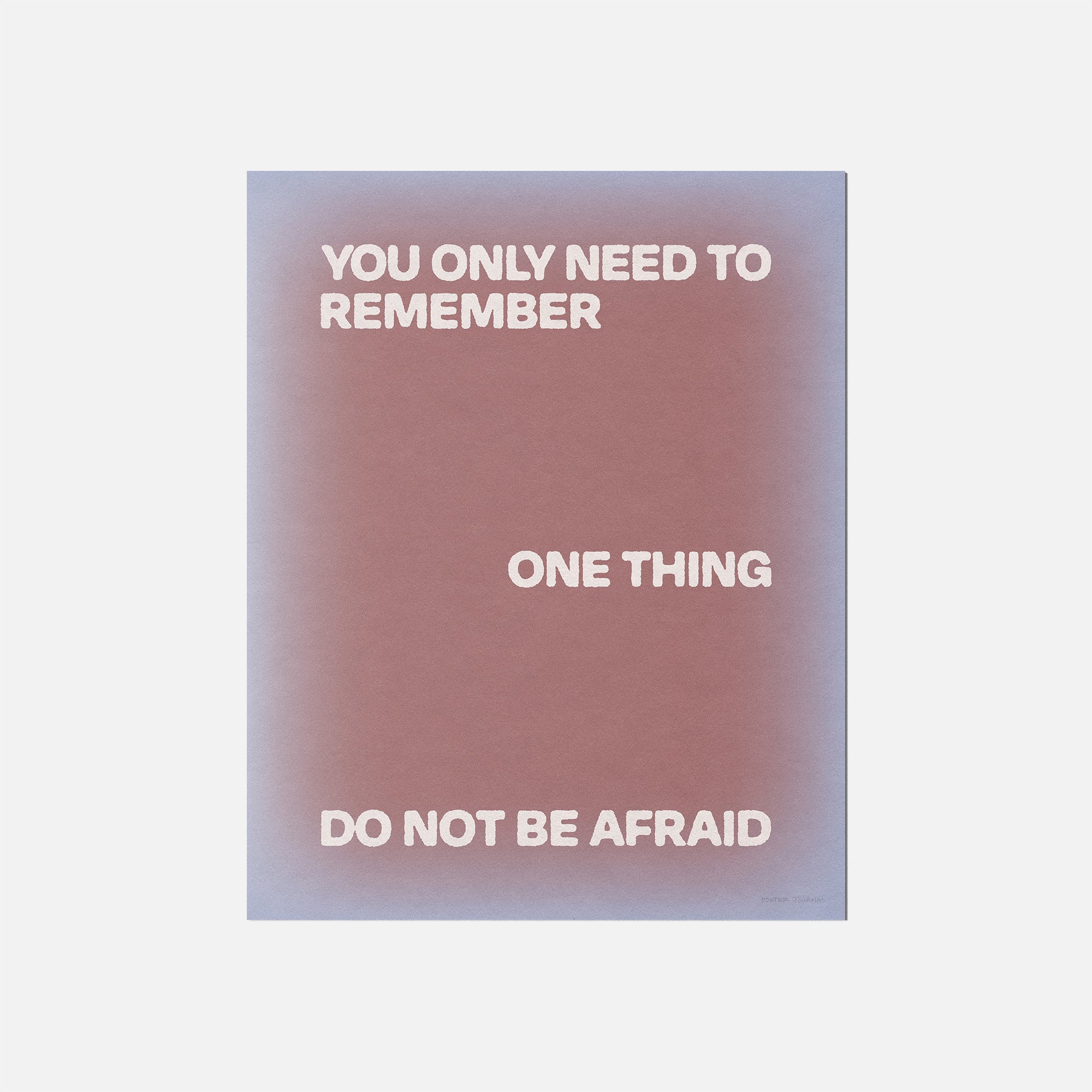 AFRAID PRINT