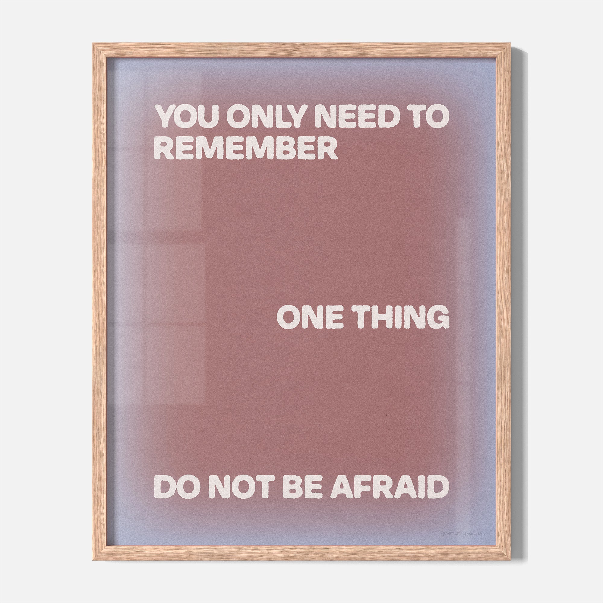 AFRAID PRINT