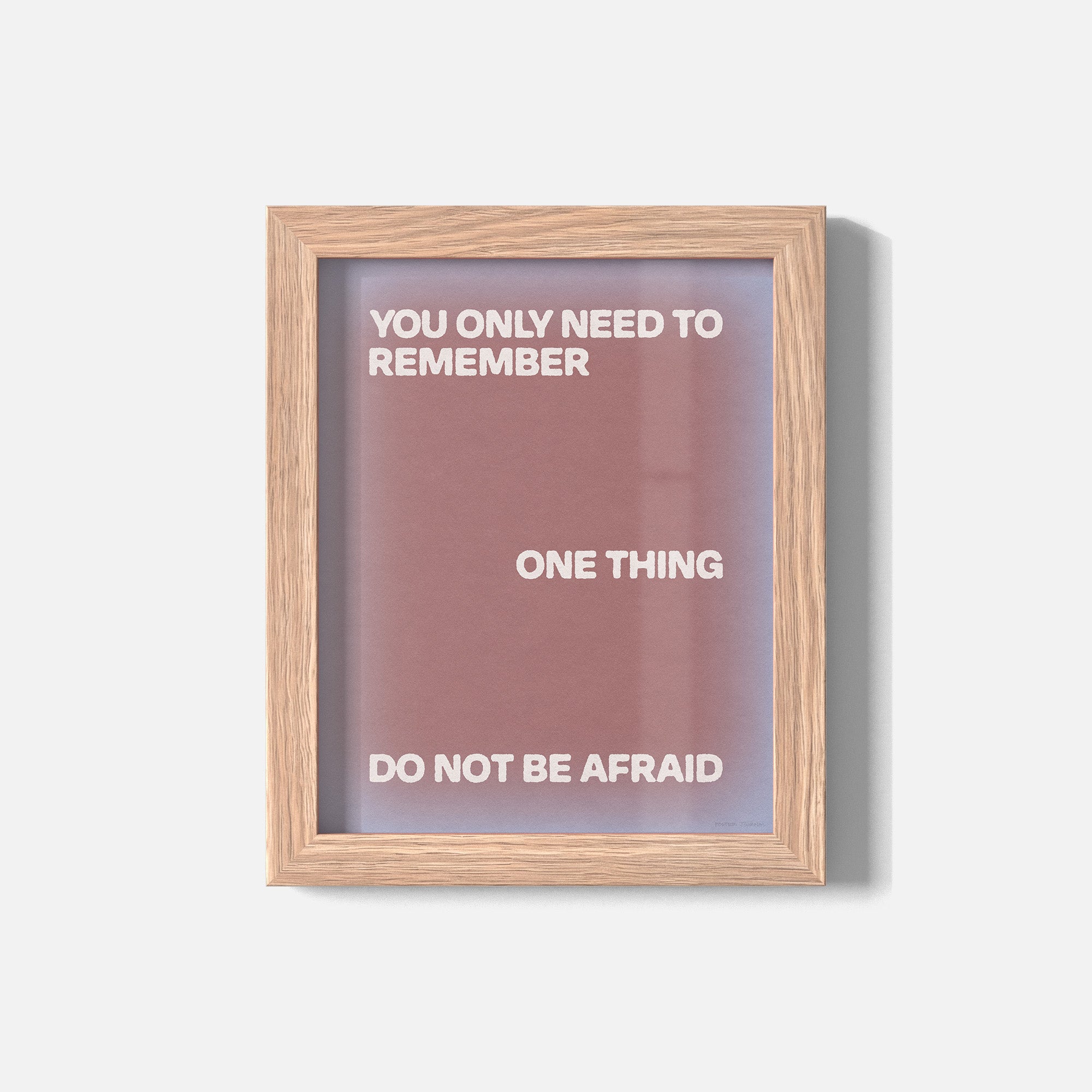 AFRAID PRINT