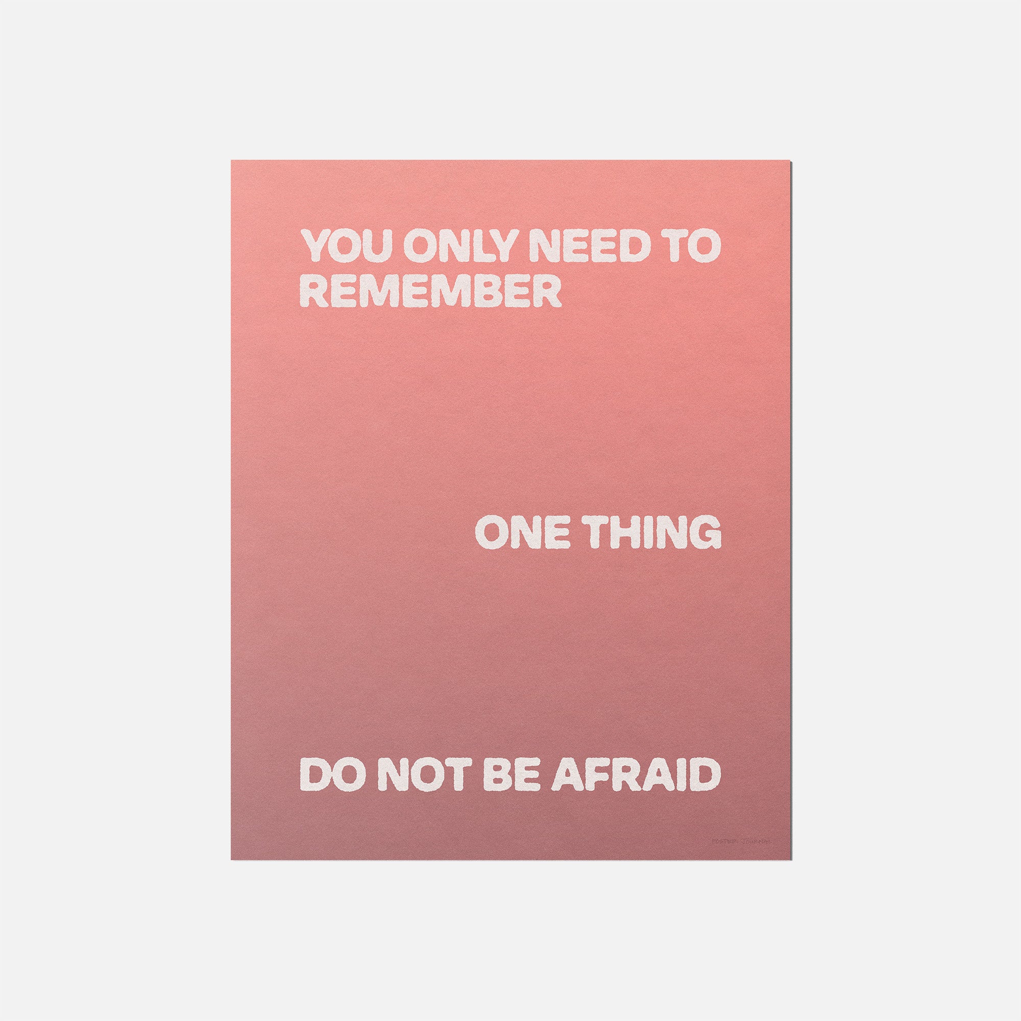 AFRAID PRINT