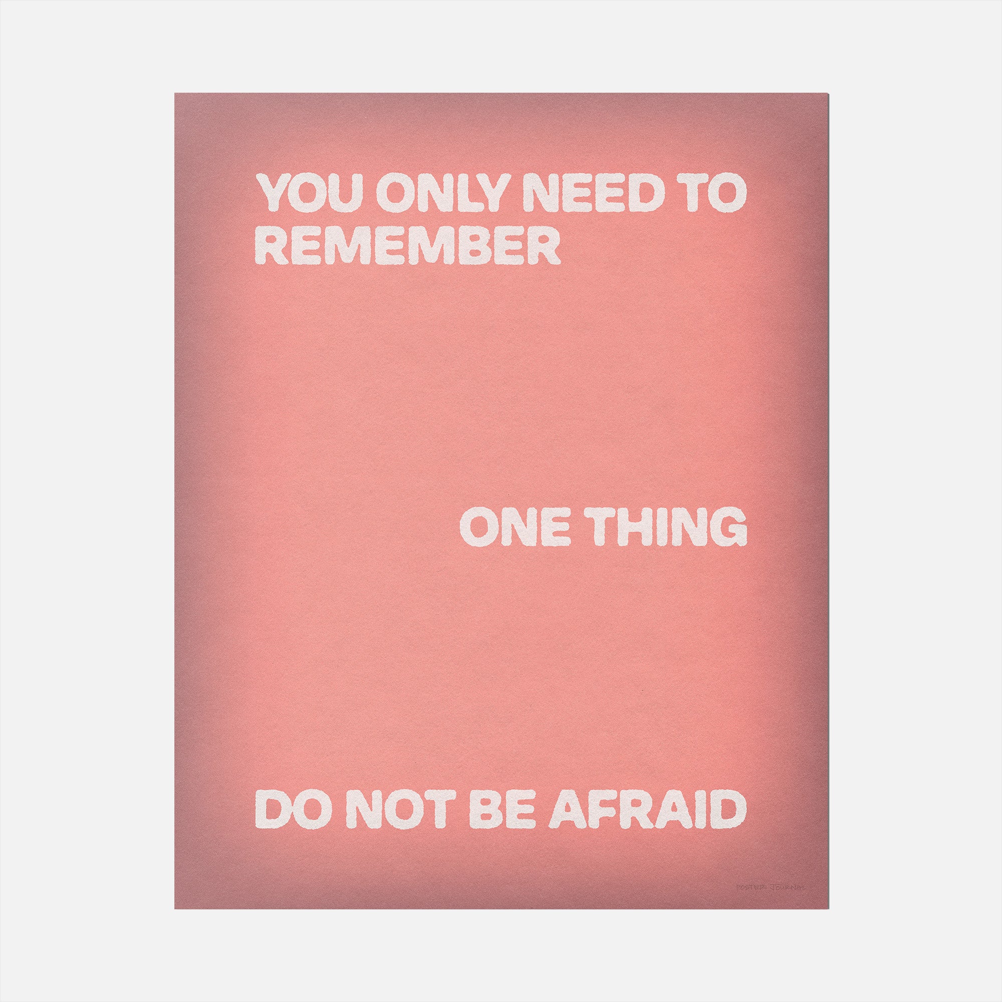AFRAID PRINT
