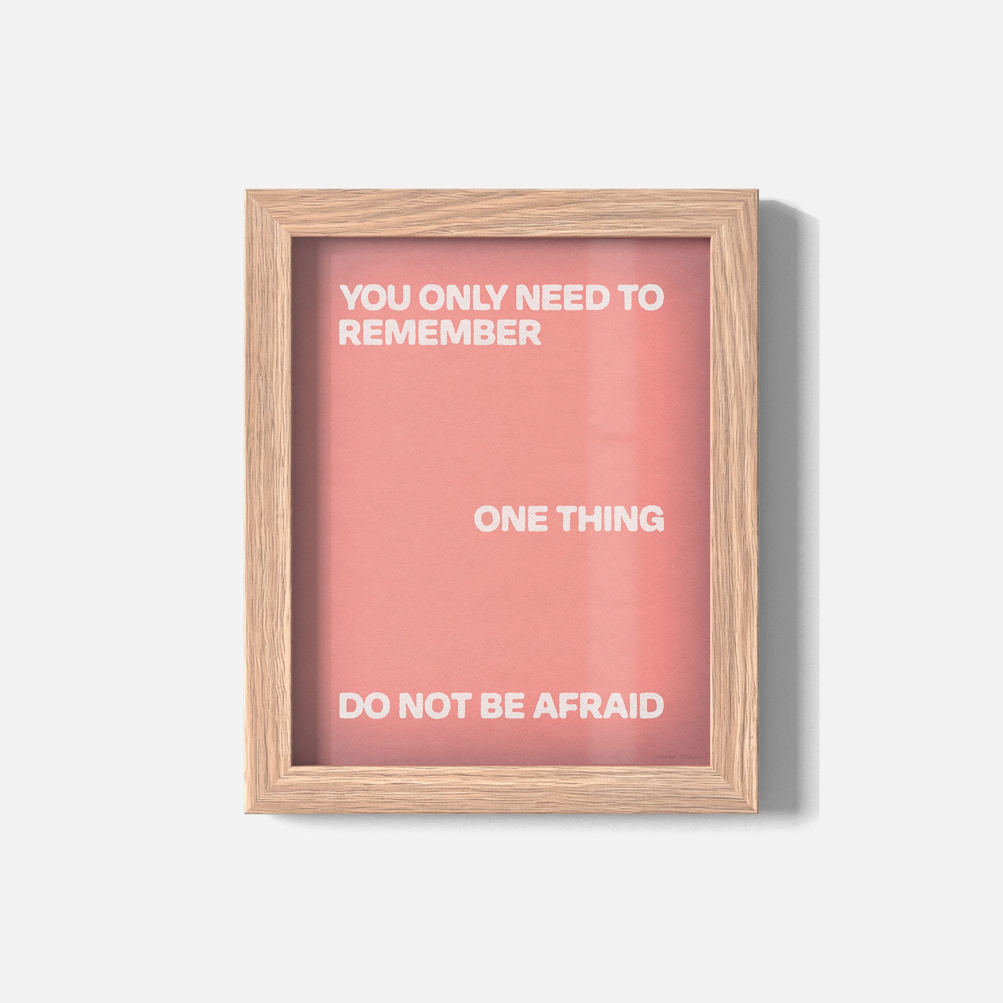 AFRAID PRINT
