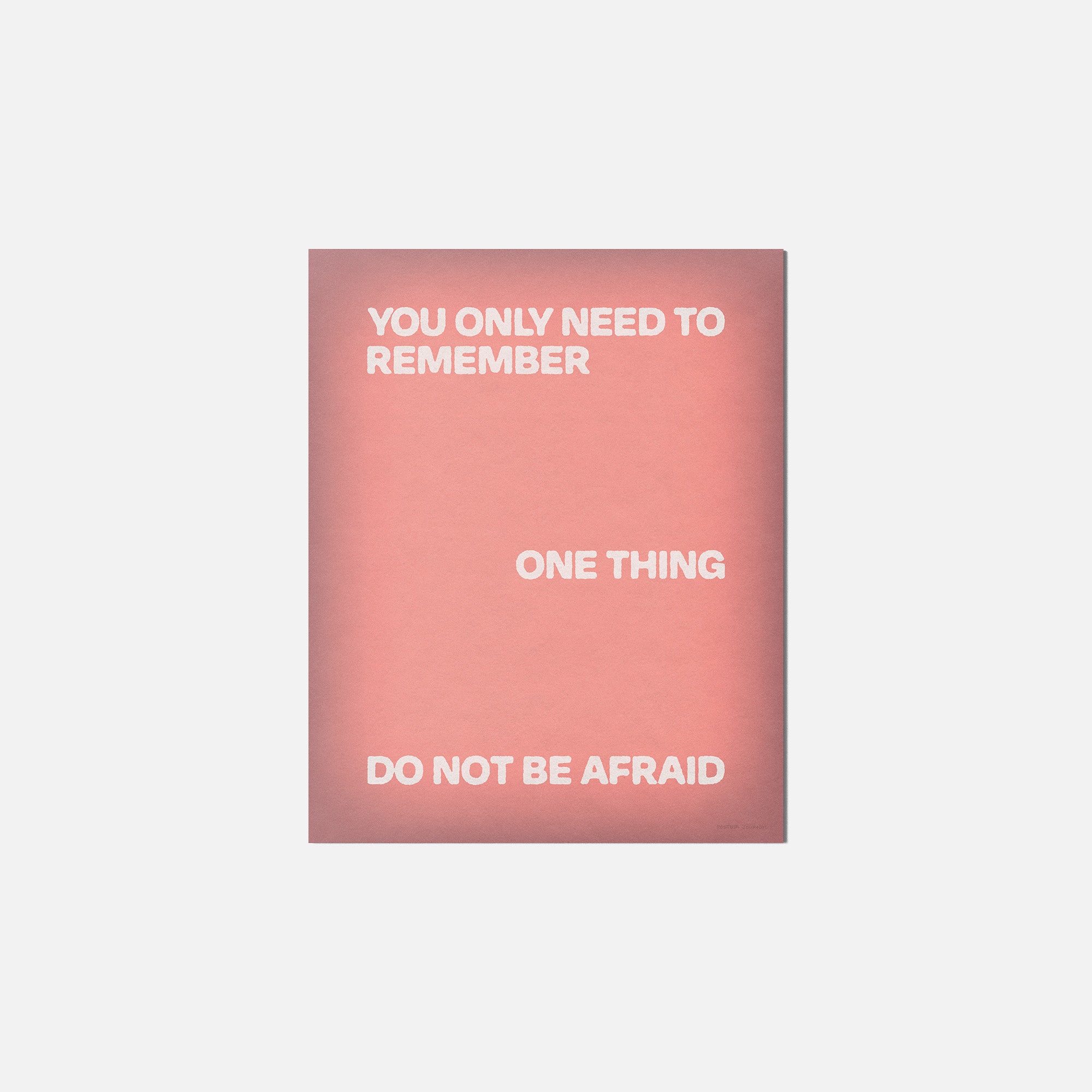 AFRAID PRINT