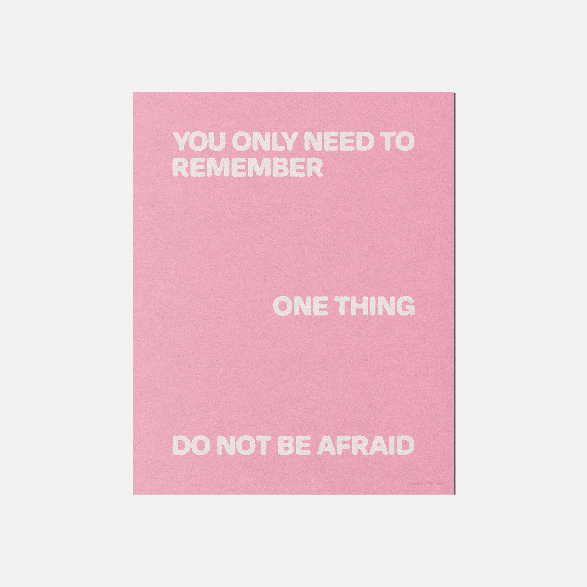 AFRAID PRINT