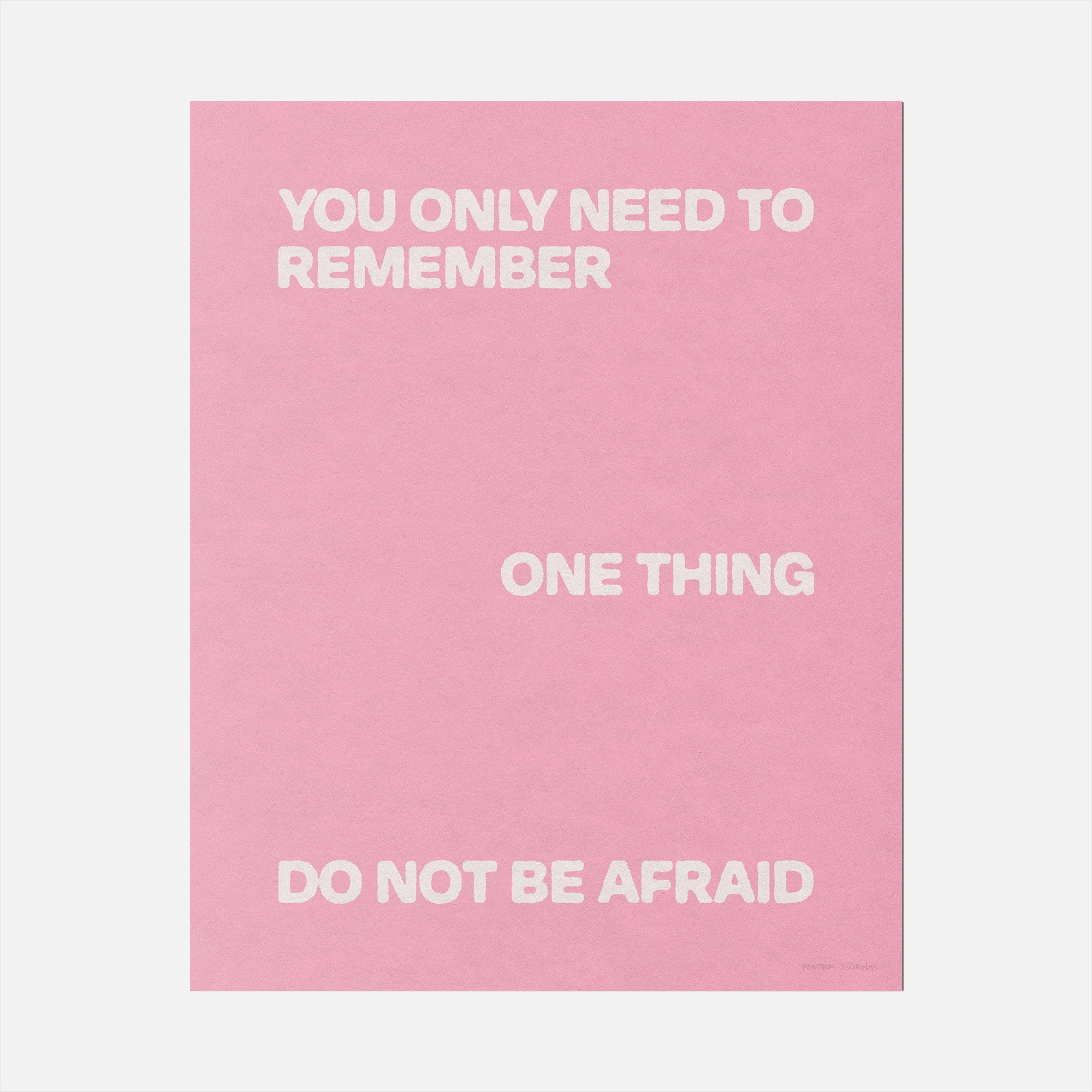 AFRAID PRINT