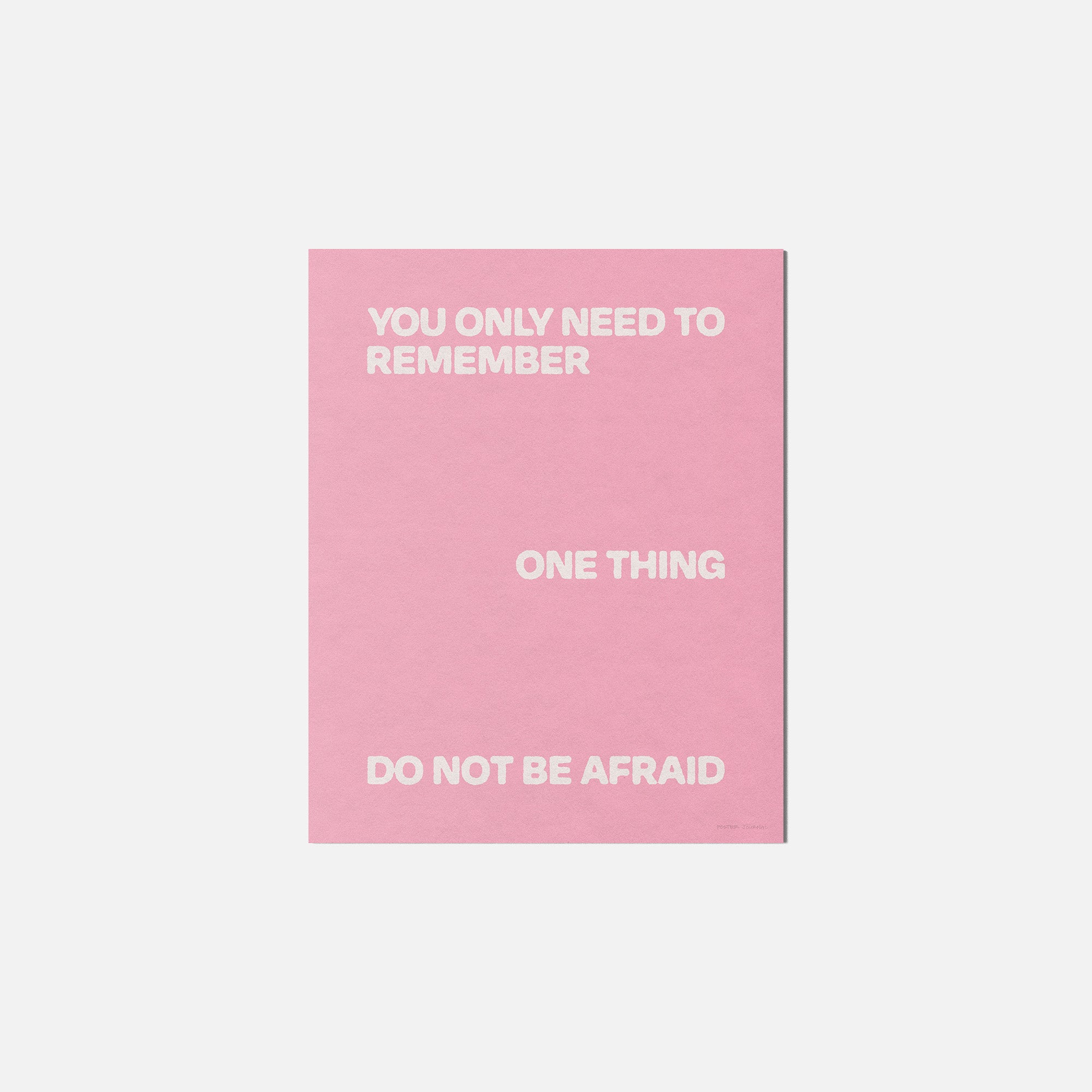 AFRAID PRINT