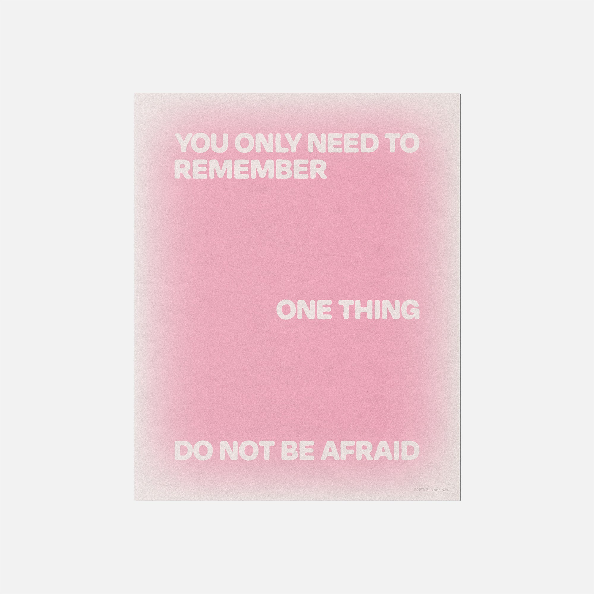AFRAID PRINT