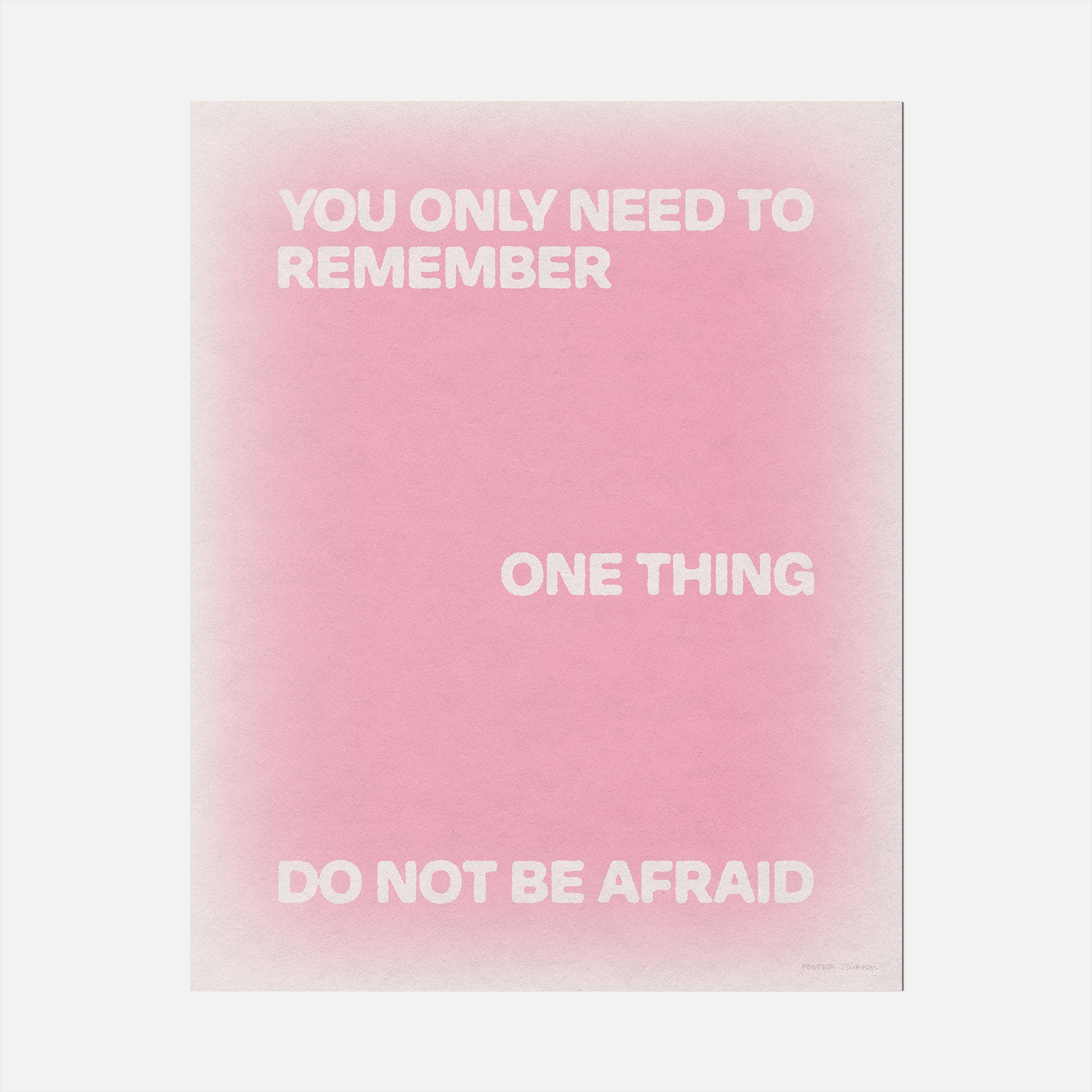 AFRAID PRINT