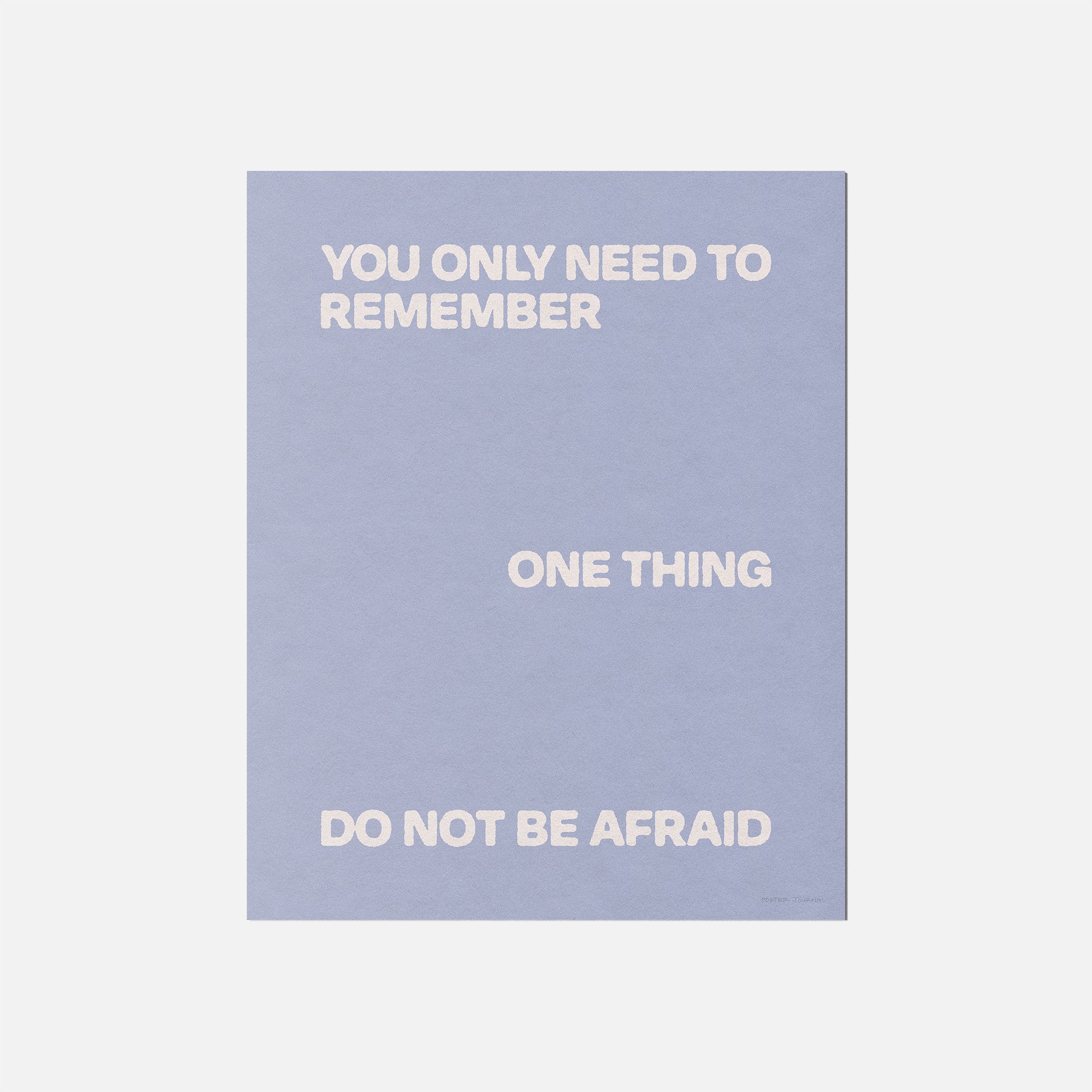 AFRAID PRINT