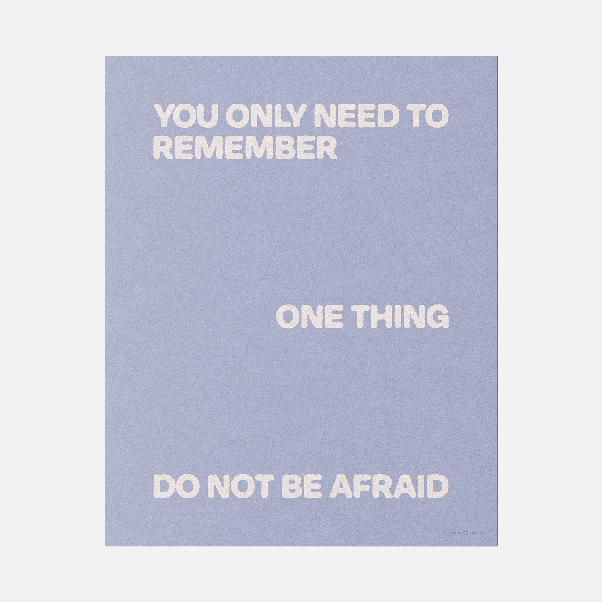 AFRAID PRINT