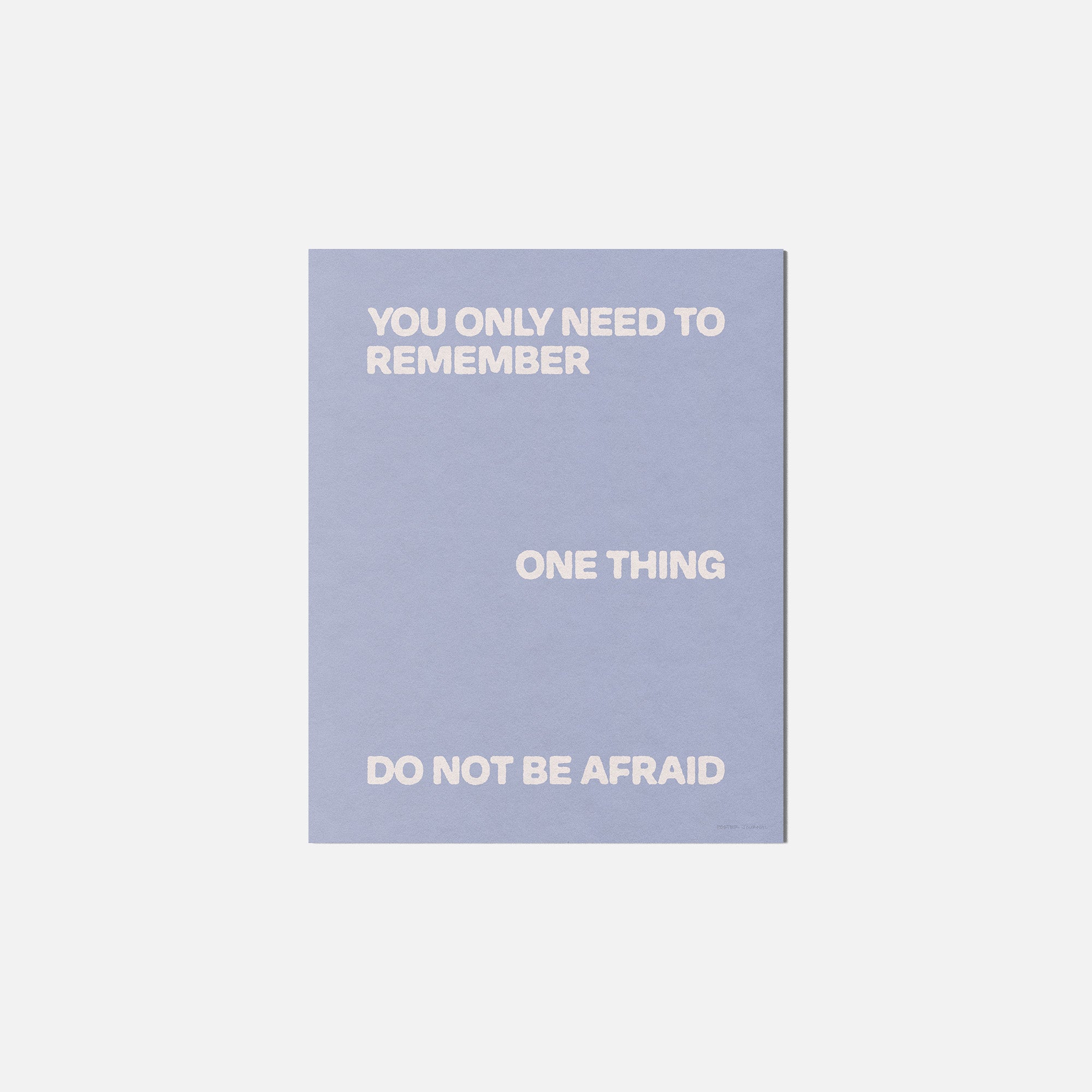 AFRAID PRINT