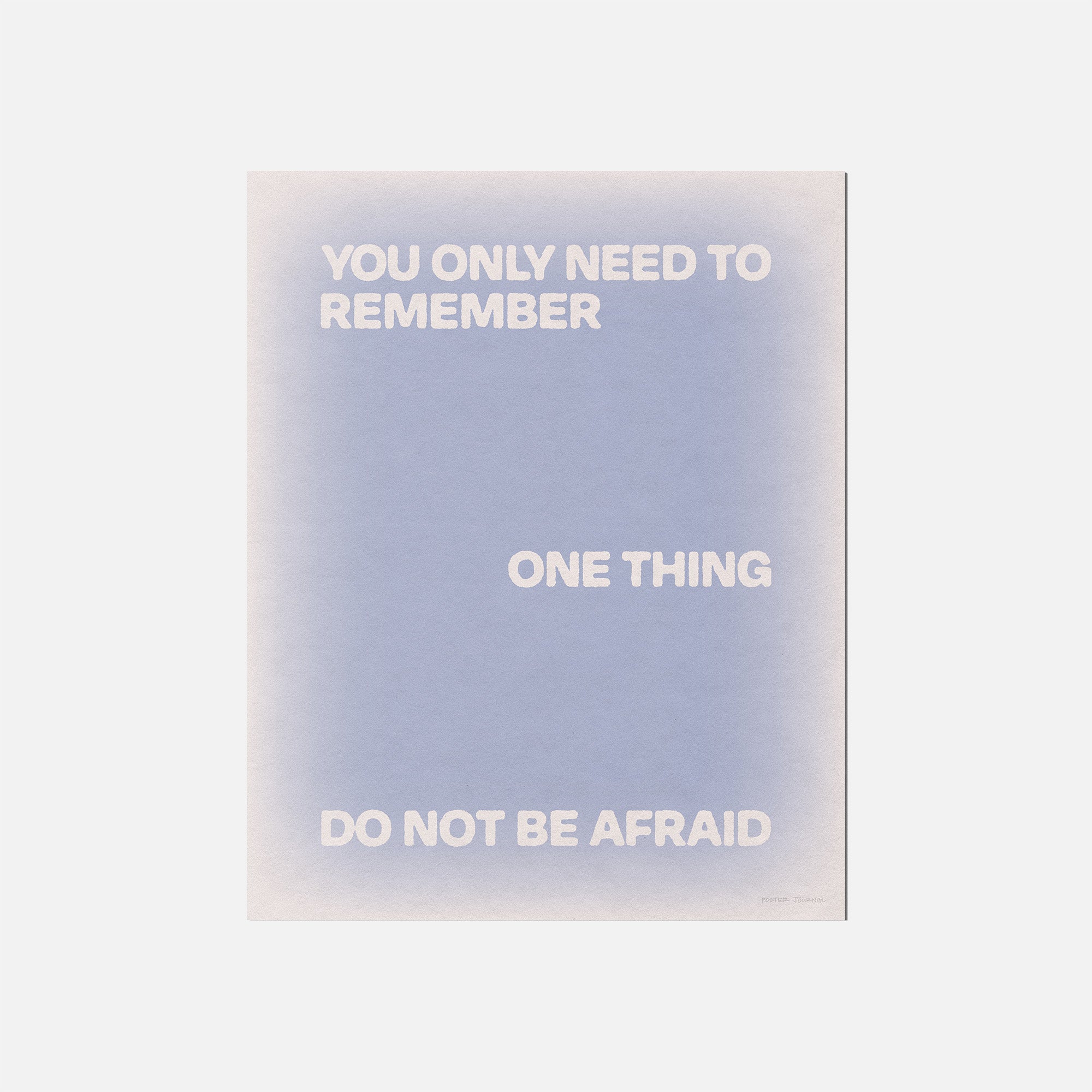 AFRAID PRINT