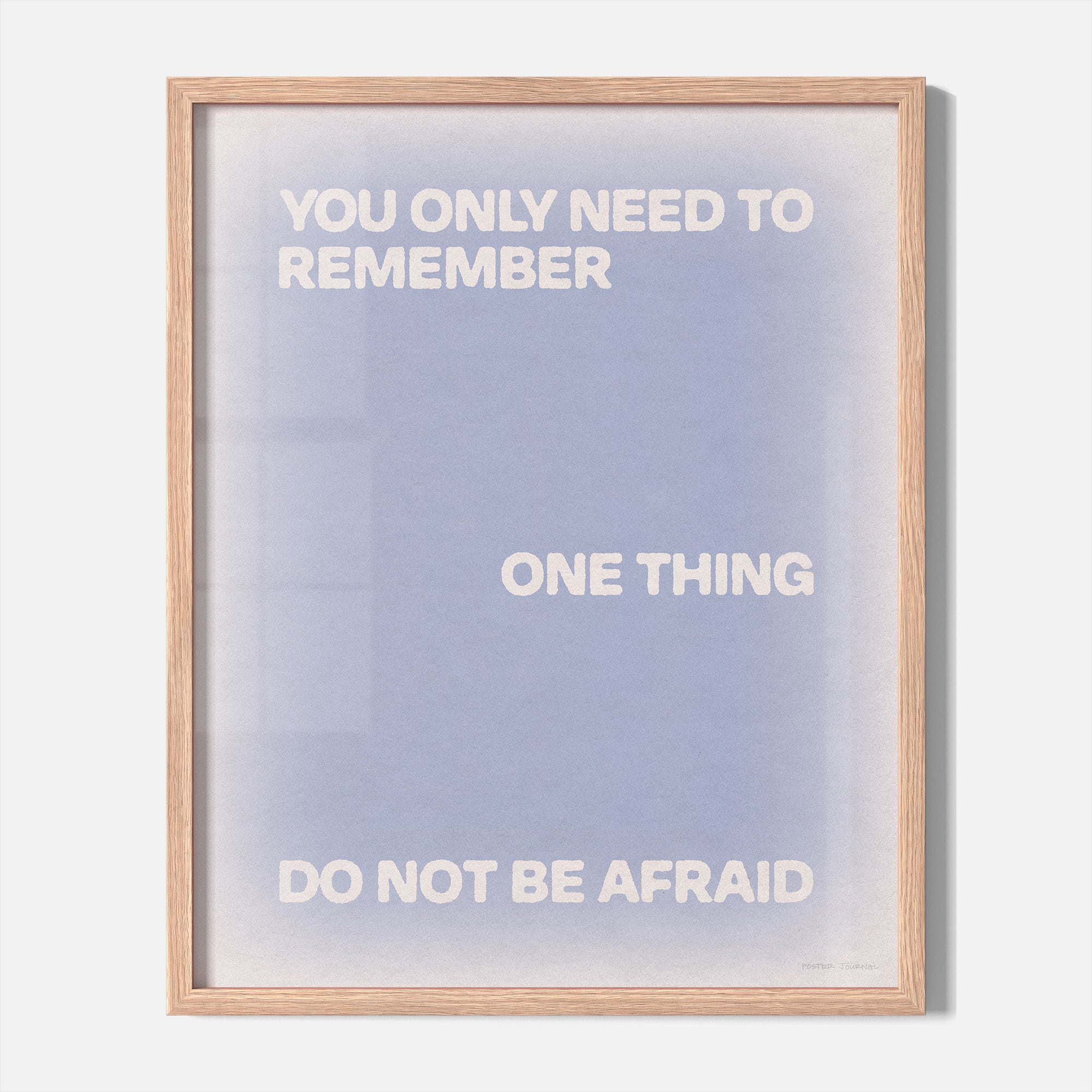 AFRAID PRINT