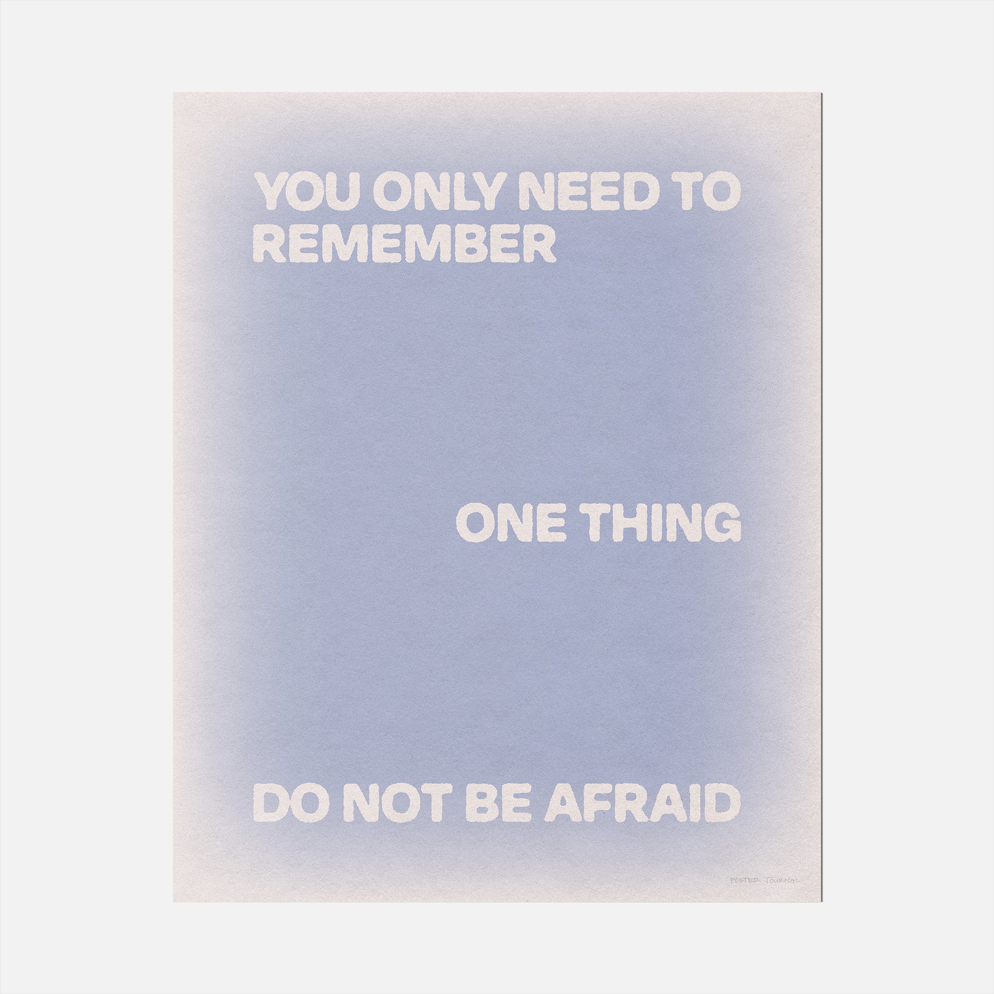 AFRAID PRINT