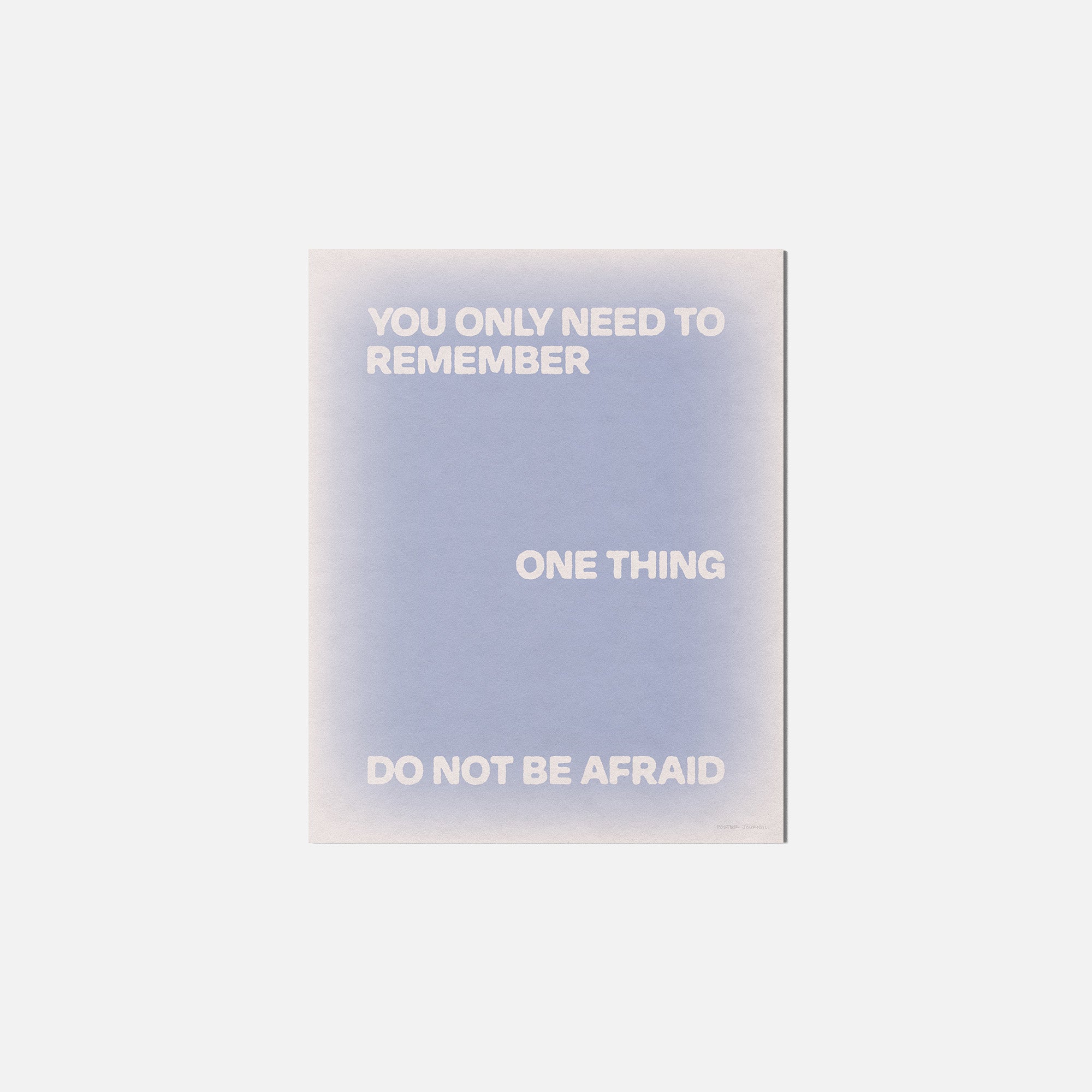 AFRAID PRINT