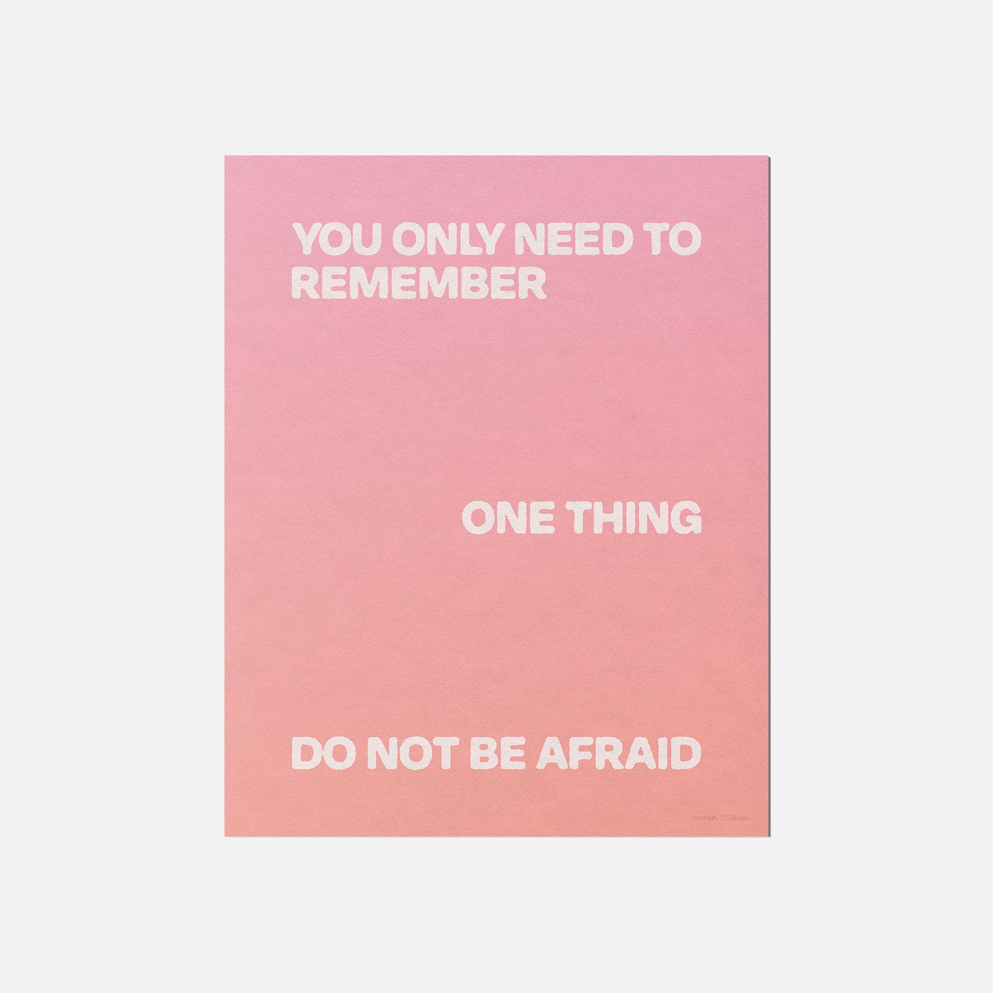 AFRAID PRINT