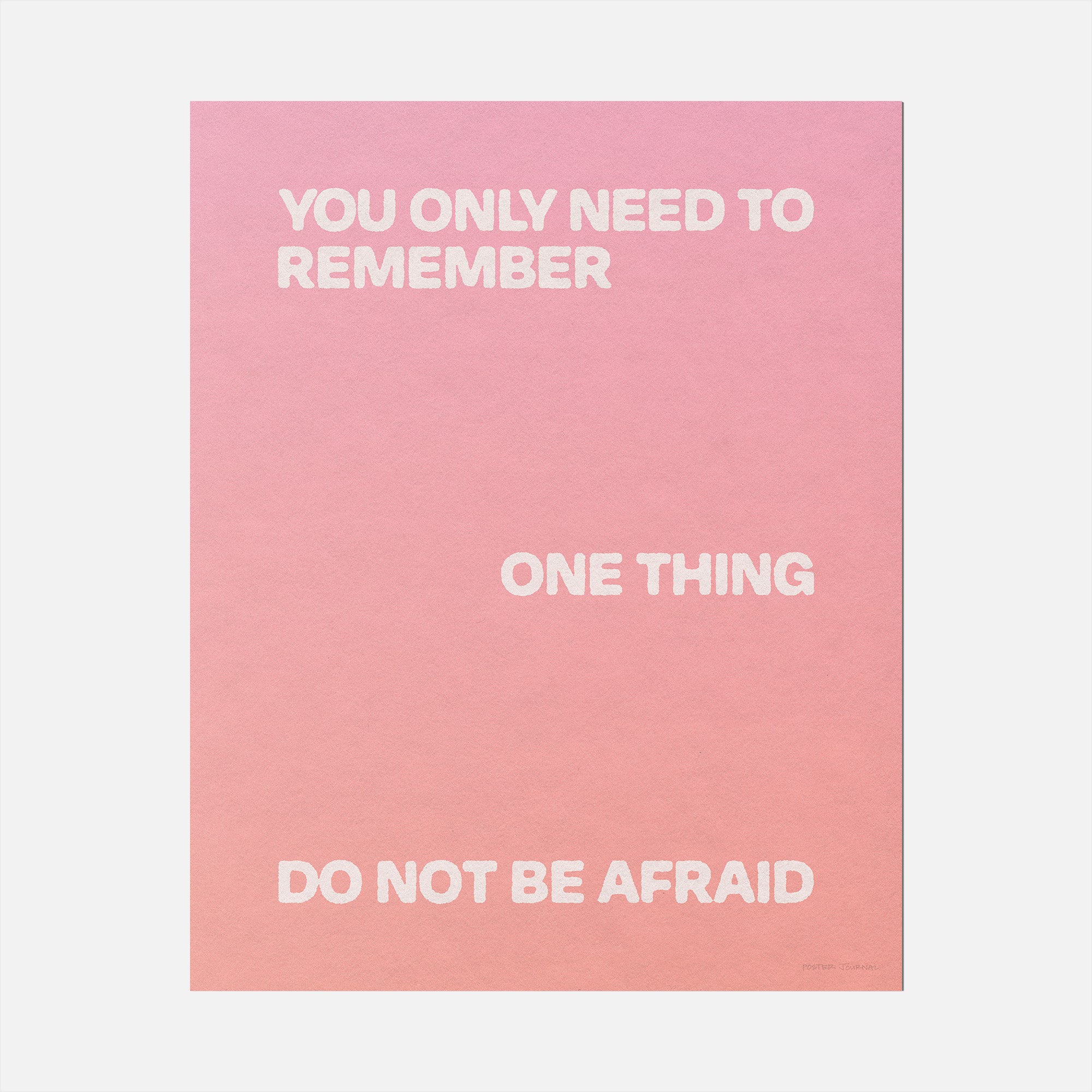 AFRAID PRINT