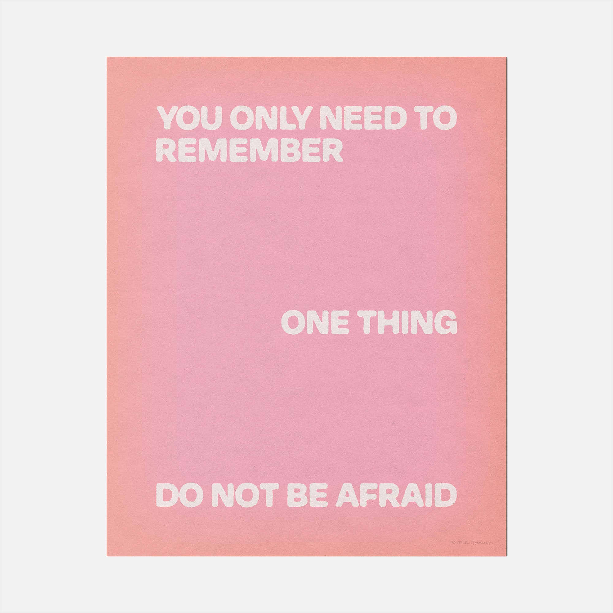 AFRAID PRINT