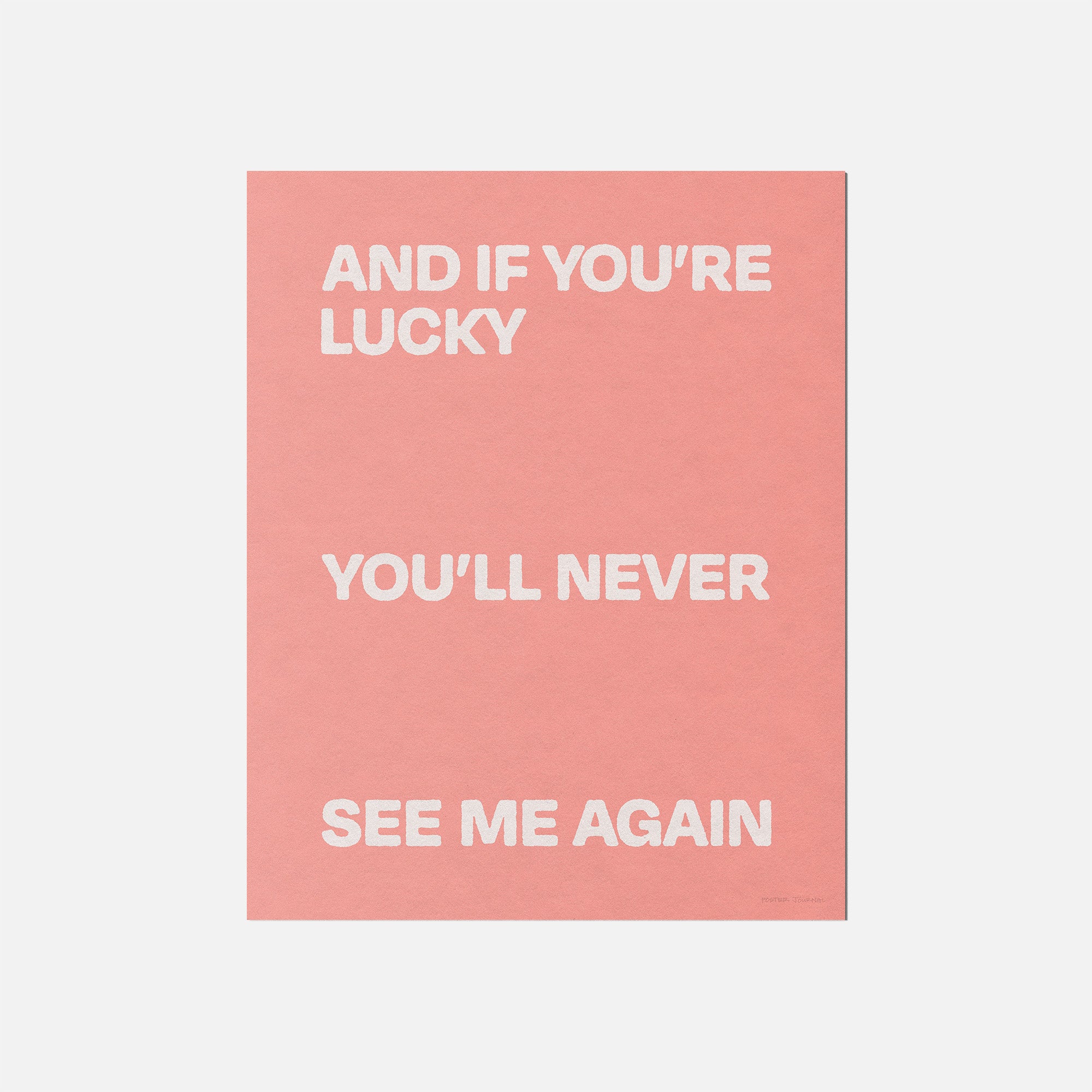 AGAIN PRINT