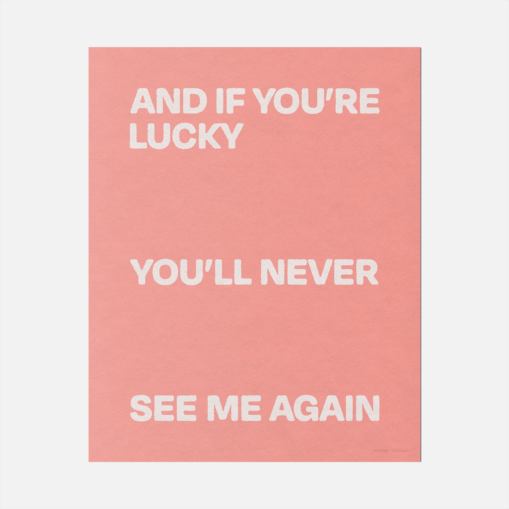 AGAIN PRINT