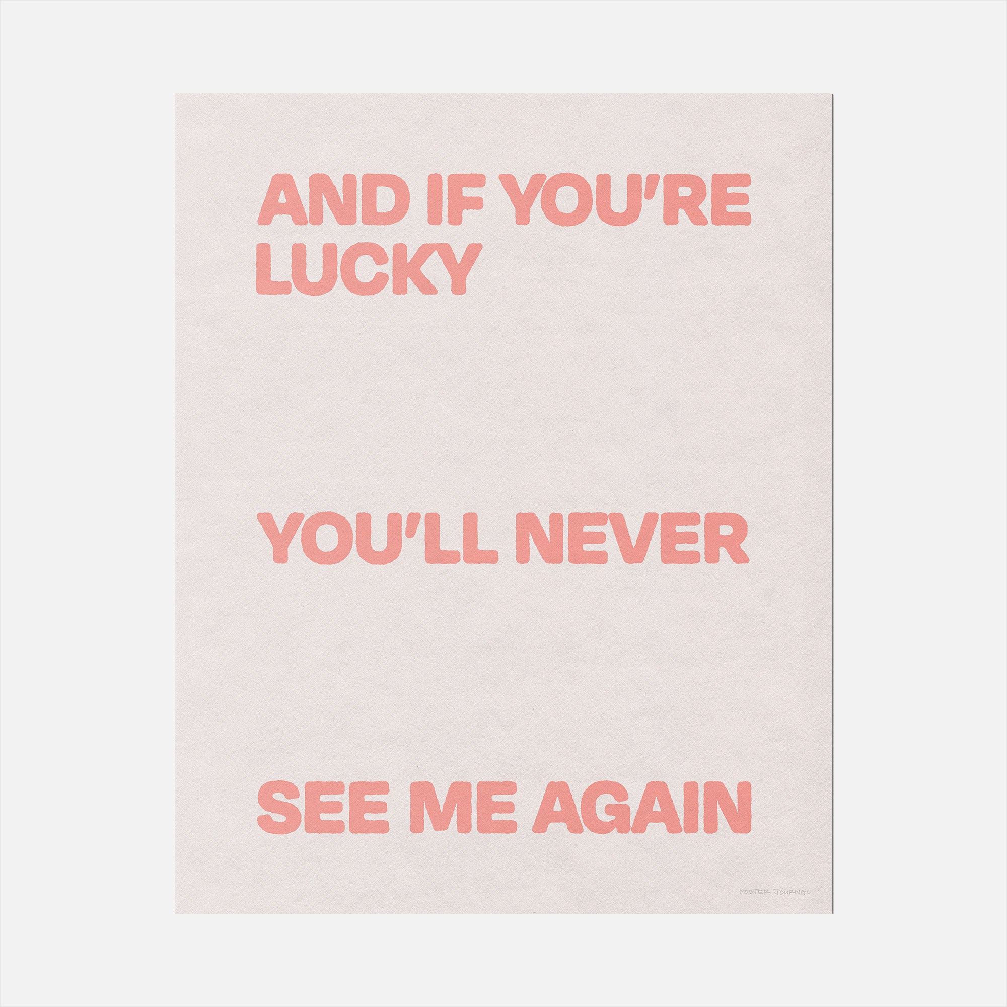 AGAIN PRINT