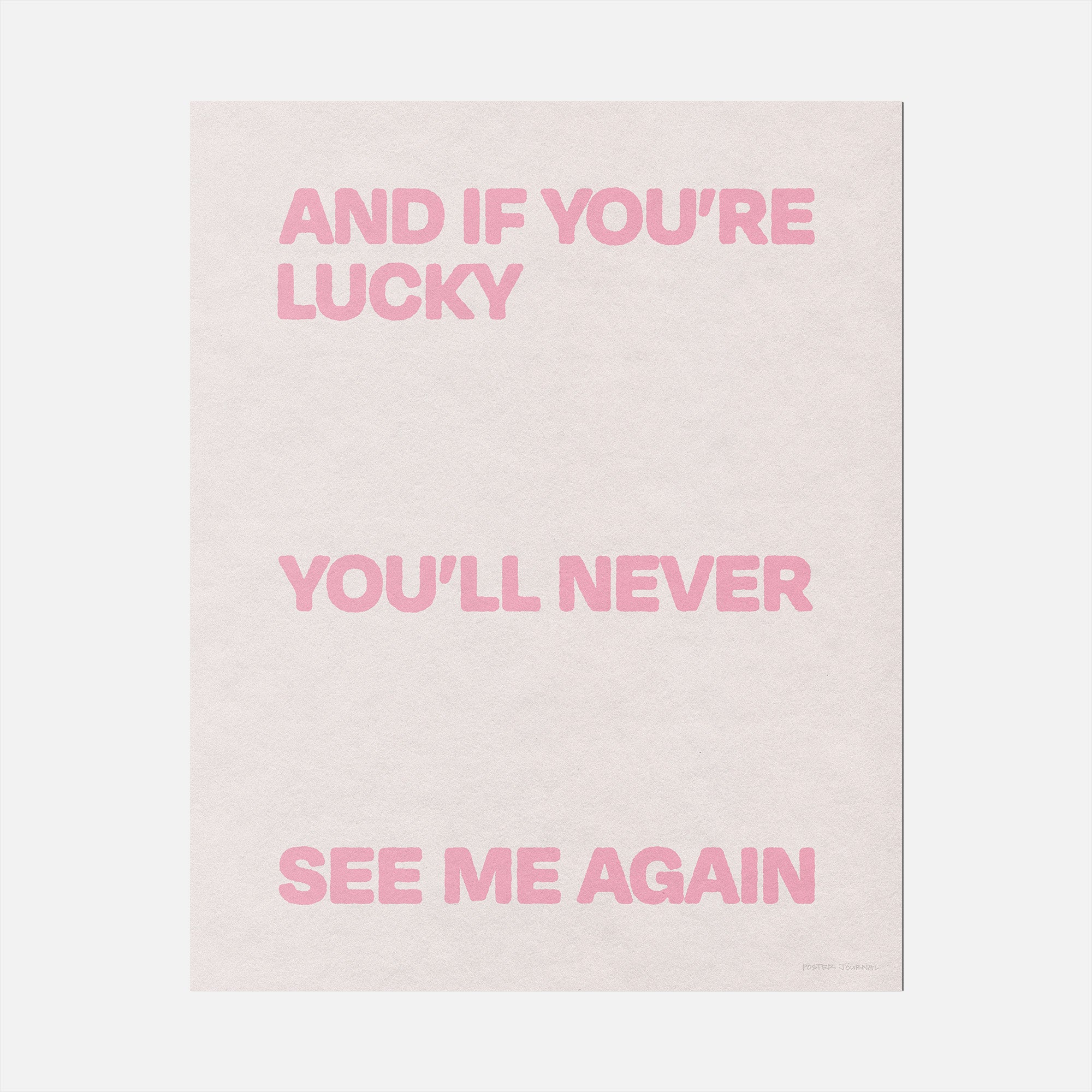 AGAIN PRINT