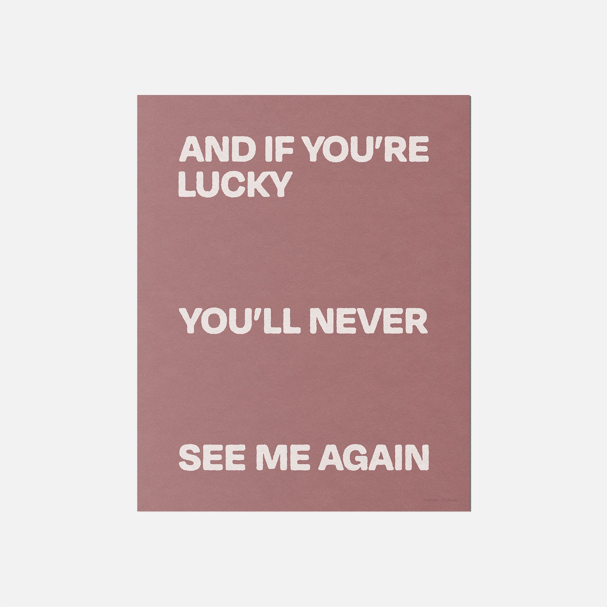 AGAIN PRINT