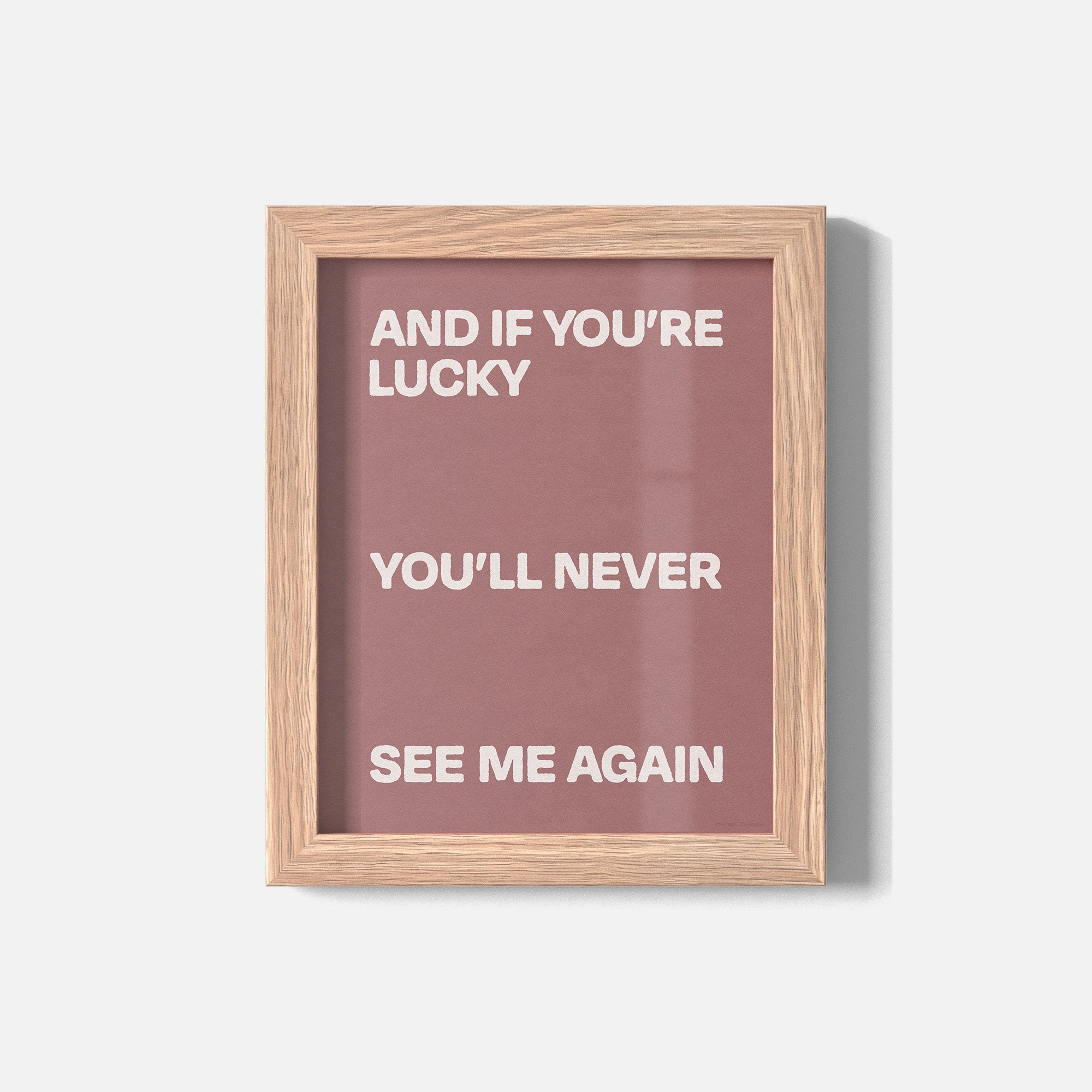 AGAIN PRINT